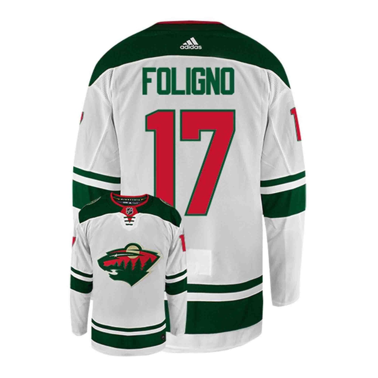 Hockey Marcus Foligno Minnesota Wild 17 Jersey