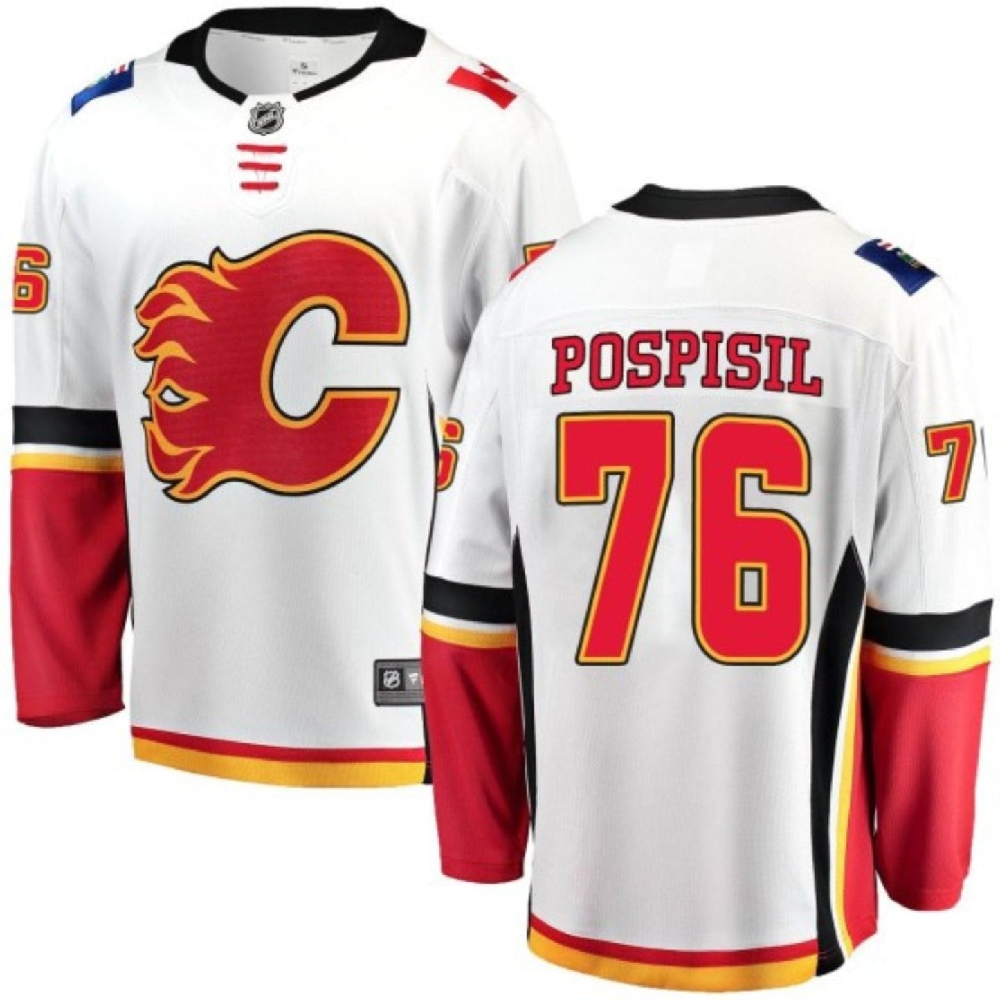 Hockey Martin Pospisil Calgary Flames 76 Jersey