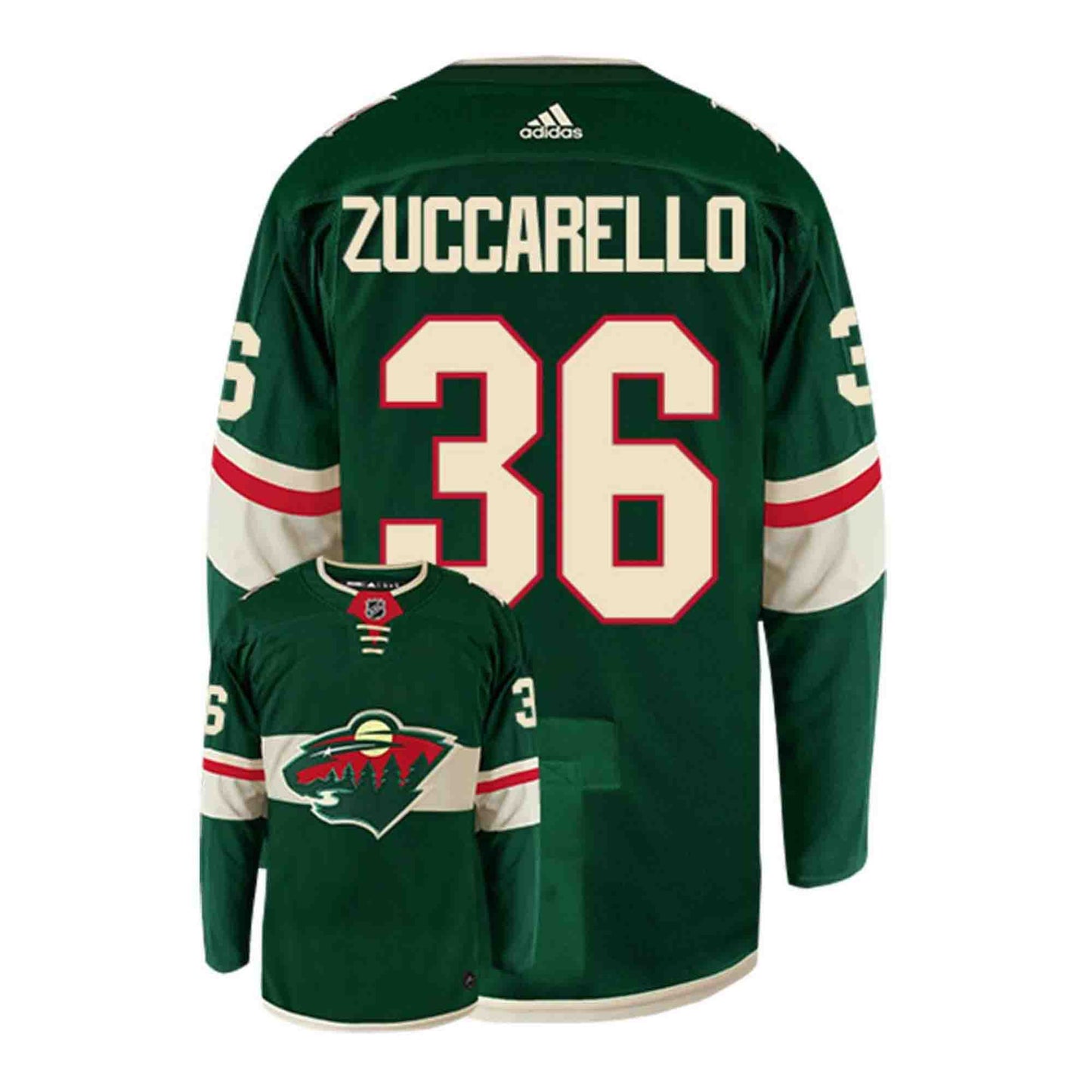 Hockey Mats Zuccarello Minnesota Wild 36 Jersey