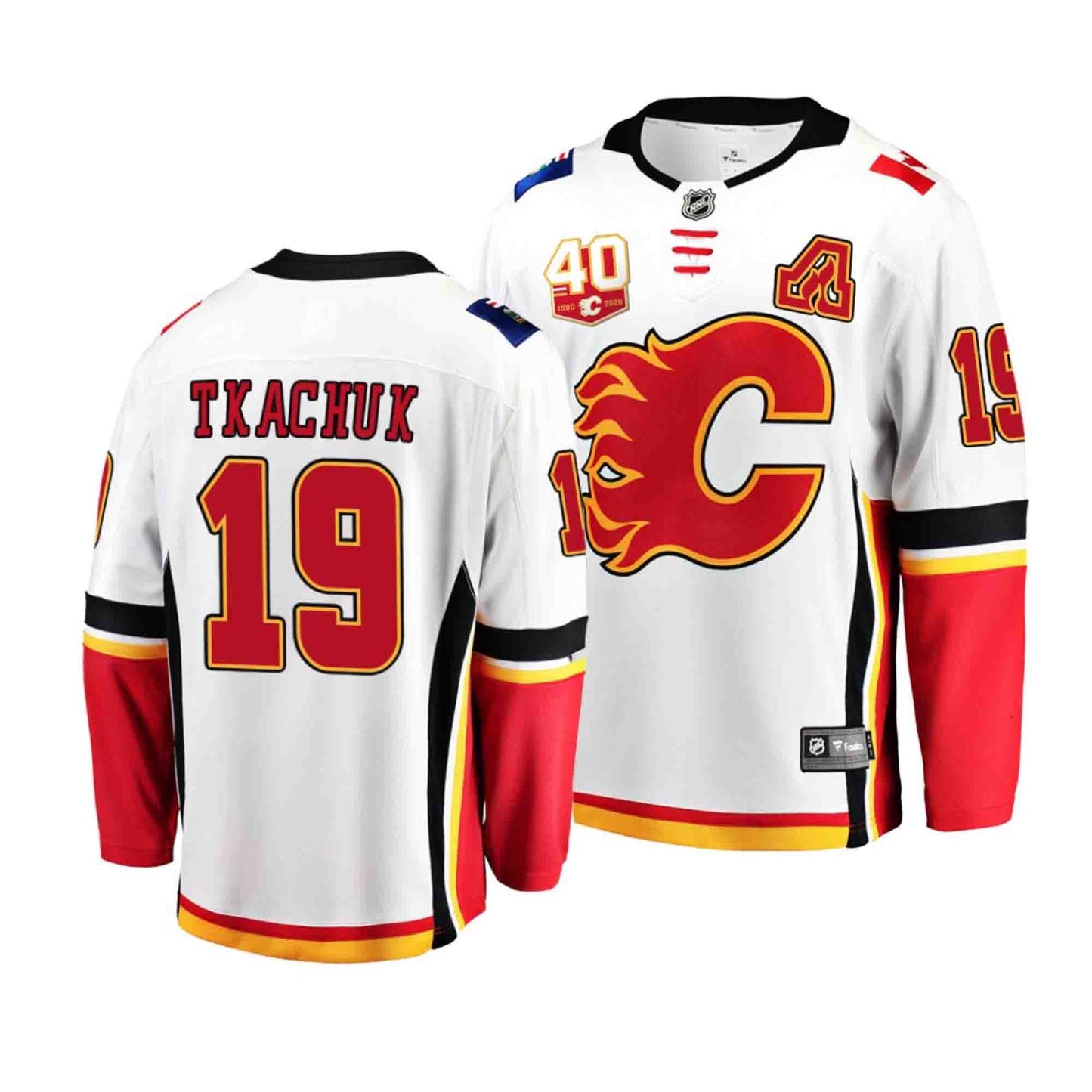 Hockey Matthew Tkachuk Calgary Flames 19 Jersey