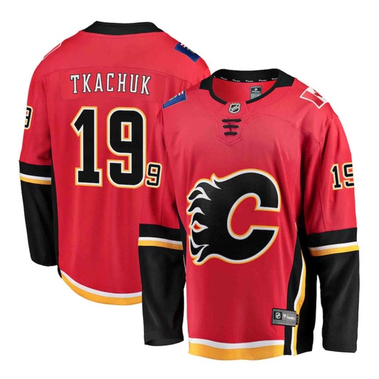 Hockey Matthew Tkachuk Calgary Flames 19 Jersey