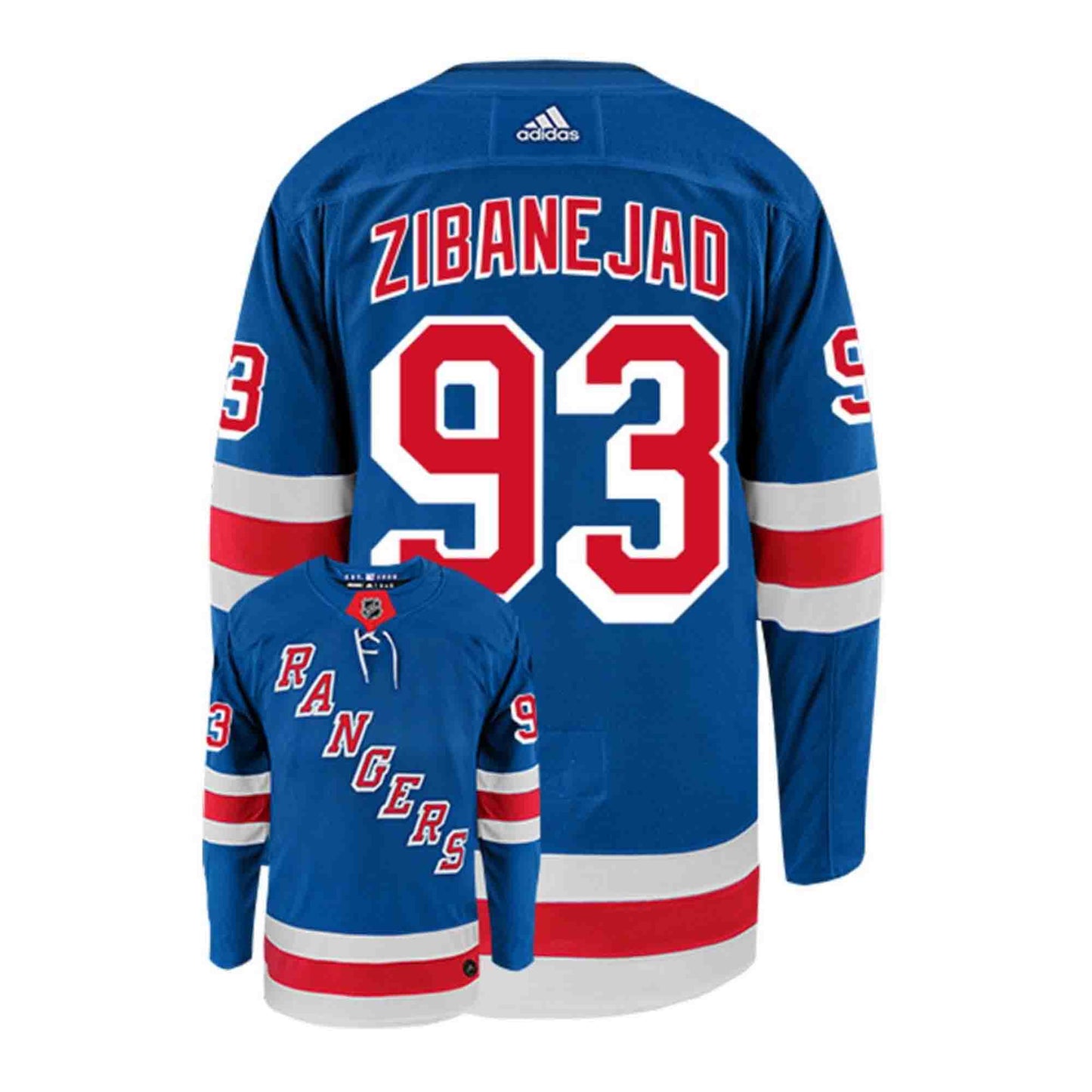 Hockey Mika Zibanejad New York Rangers 93 Jersey
