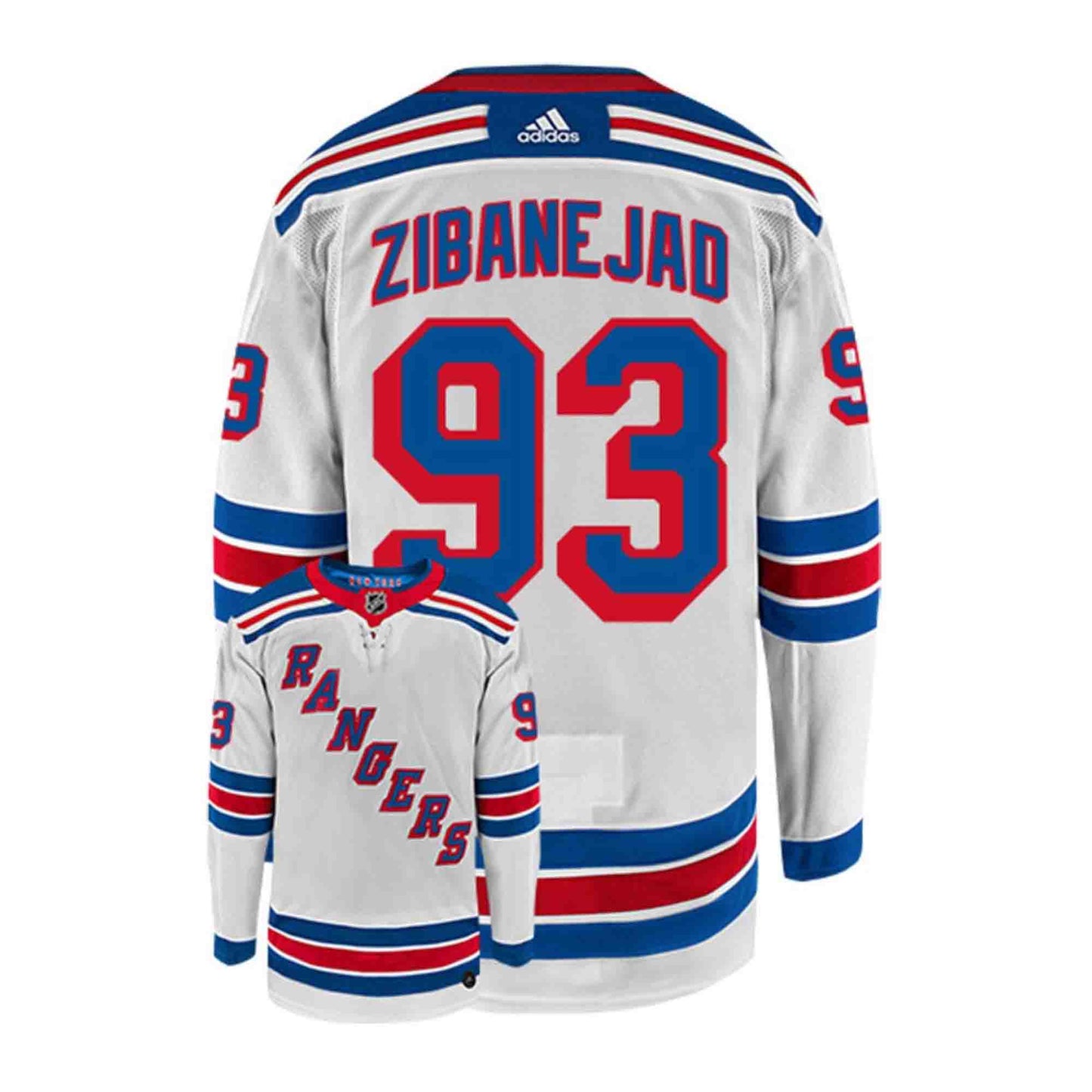 Hockey Mika Zibanejad New York Rangers 93 Jersey