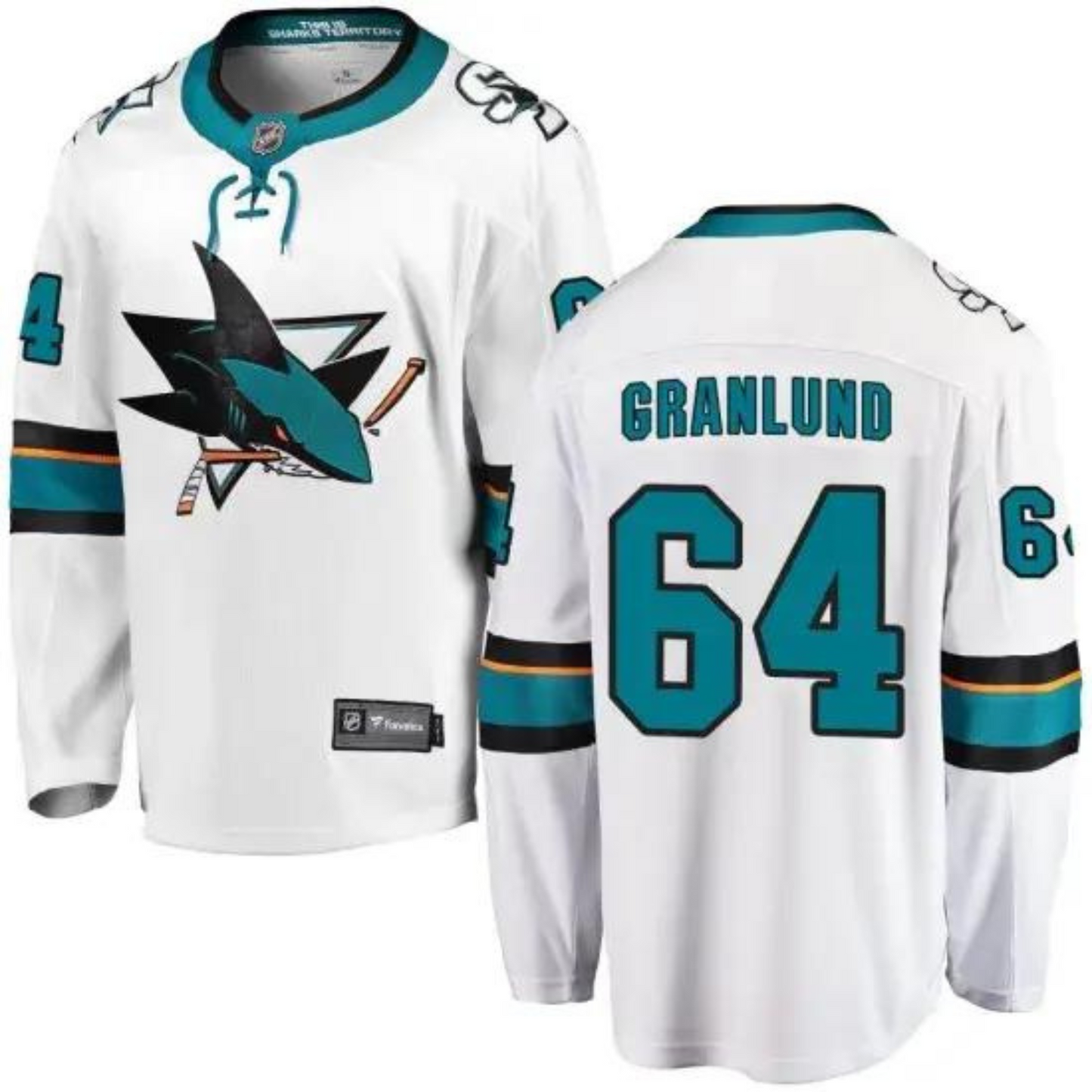 Hockey Mikael Granlund San Jose Sharks 64 Jersey
