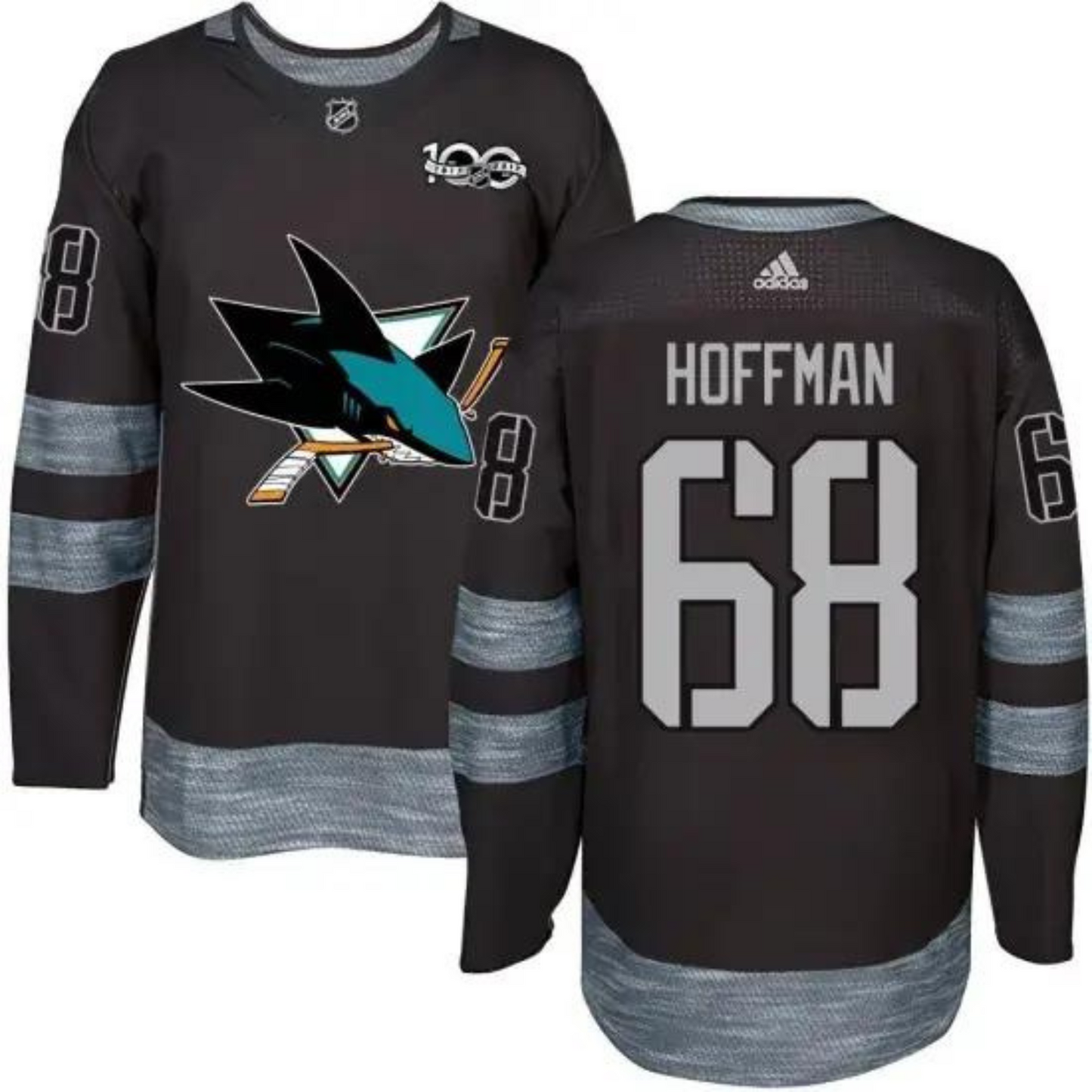 Hockey Mike Hoffman San Jose Sharks 68 Jersey