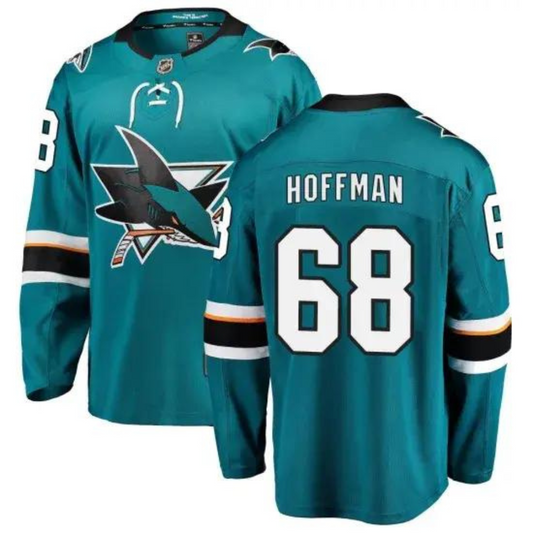 Hockey Mike Hoffman San Jose Sharks 68 Jersey