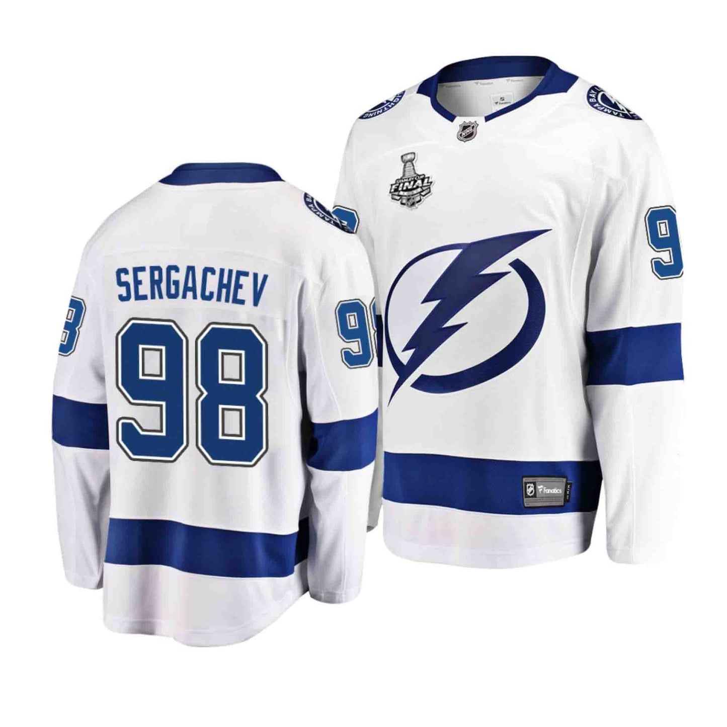 Hockey Mikhail Sergachev Tampa Bay Lightning 98 Jersey