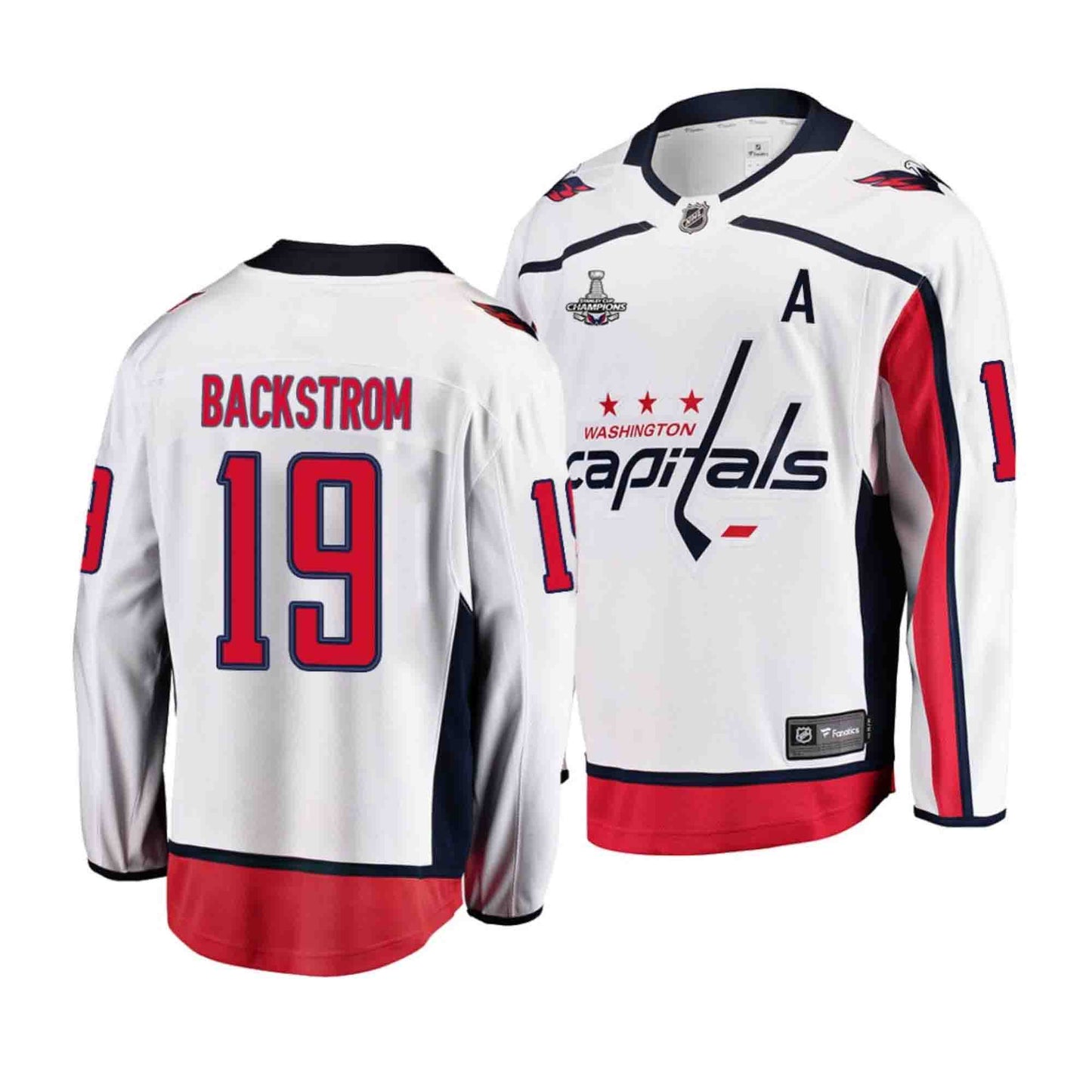 Hockey Nicklas Backstrom Washington Capitals 19 Jersey