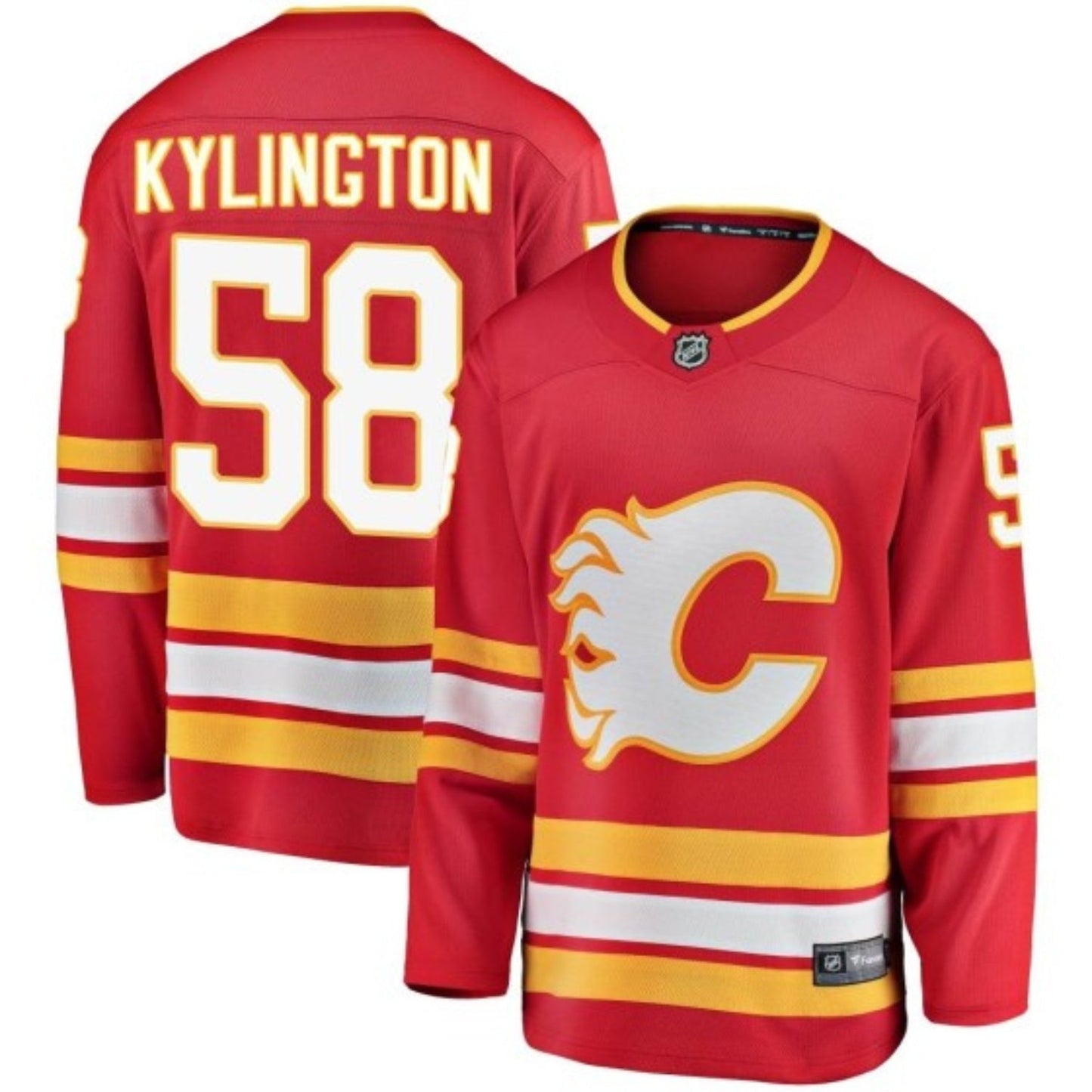 Hockey Oliver Kylington Calgary Flames 58 Jersey