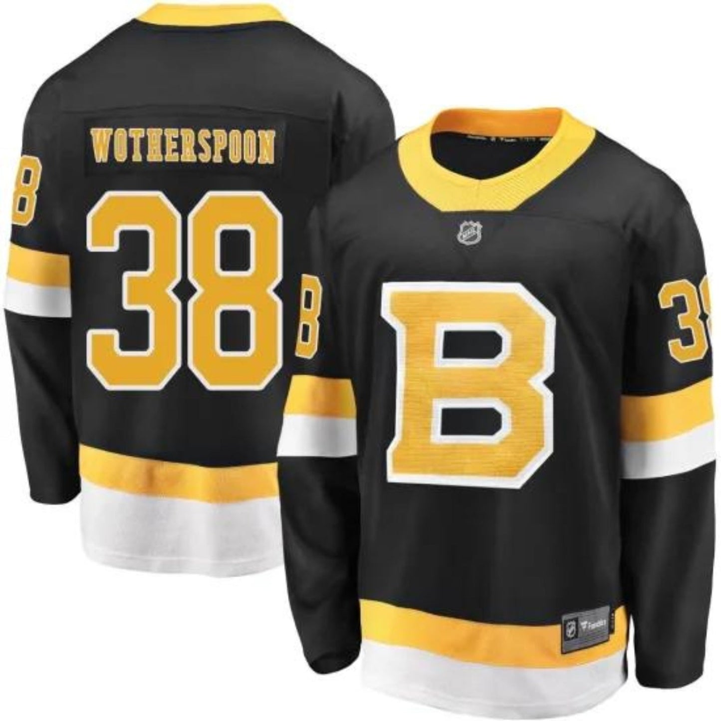 Hockey Parker Wotherspoon Boston Bruins 38 Jersey