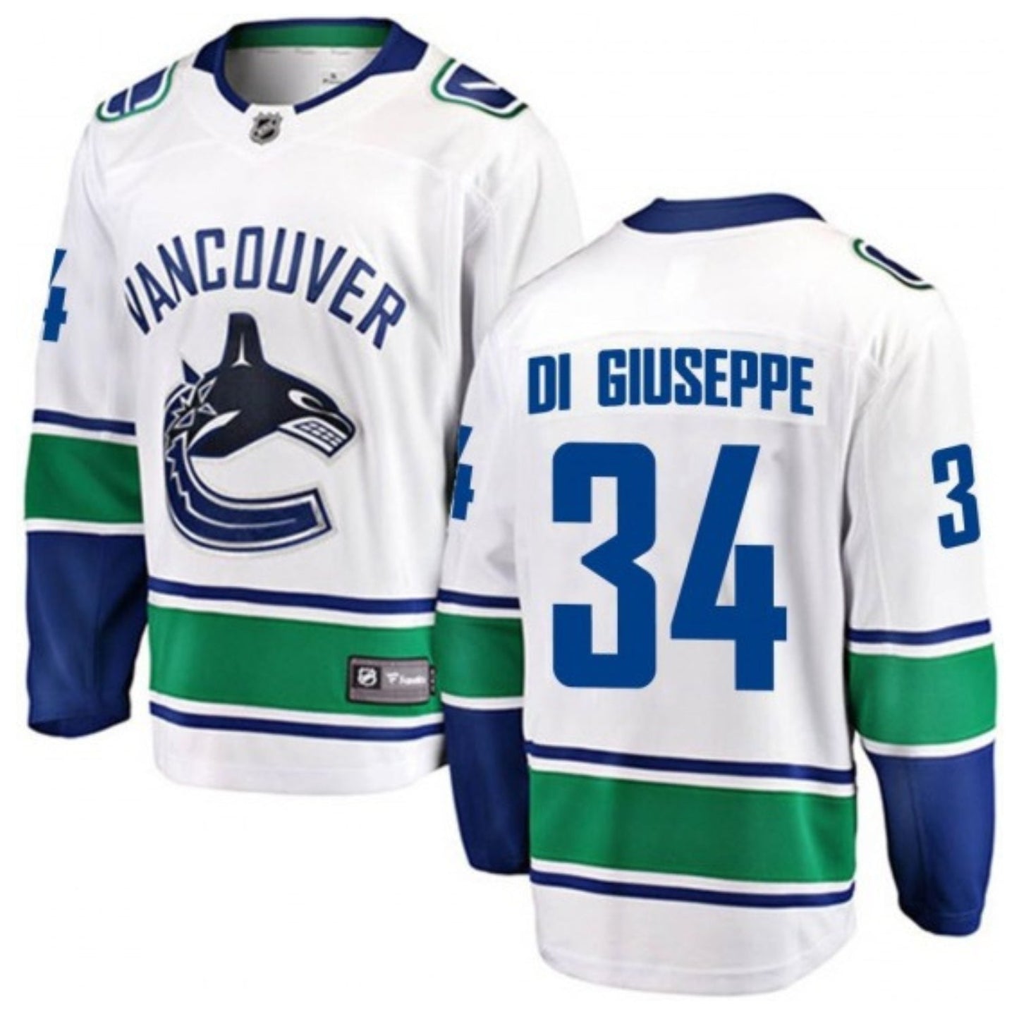 Hockey Phillip Di Giuseppe Vancouver Canucks 34 Jersey