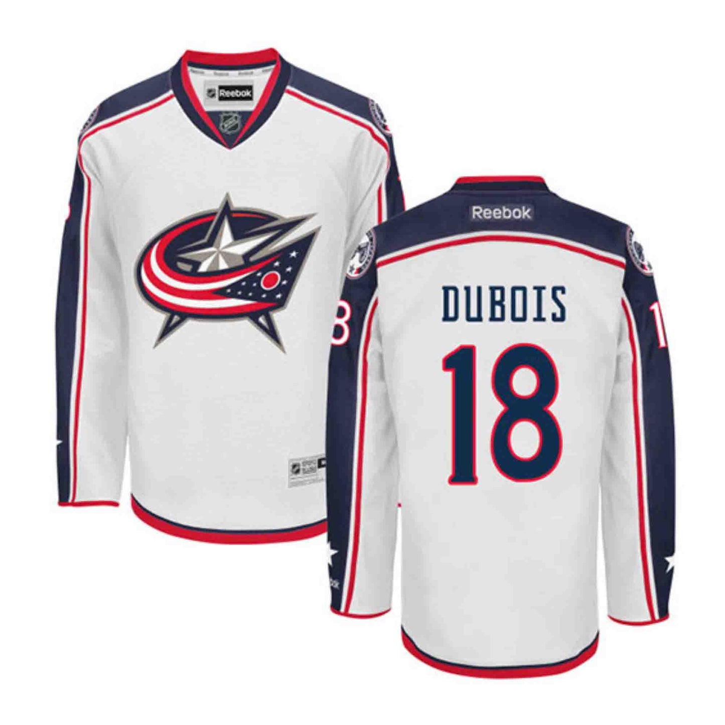 Hockey Pierre-Luc Dubois Columbus Blue Jackets 18 Jersey