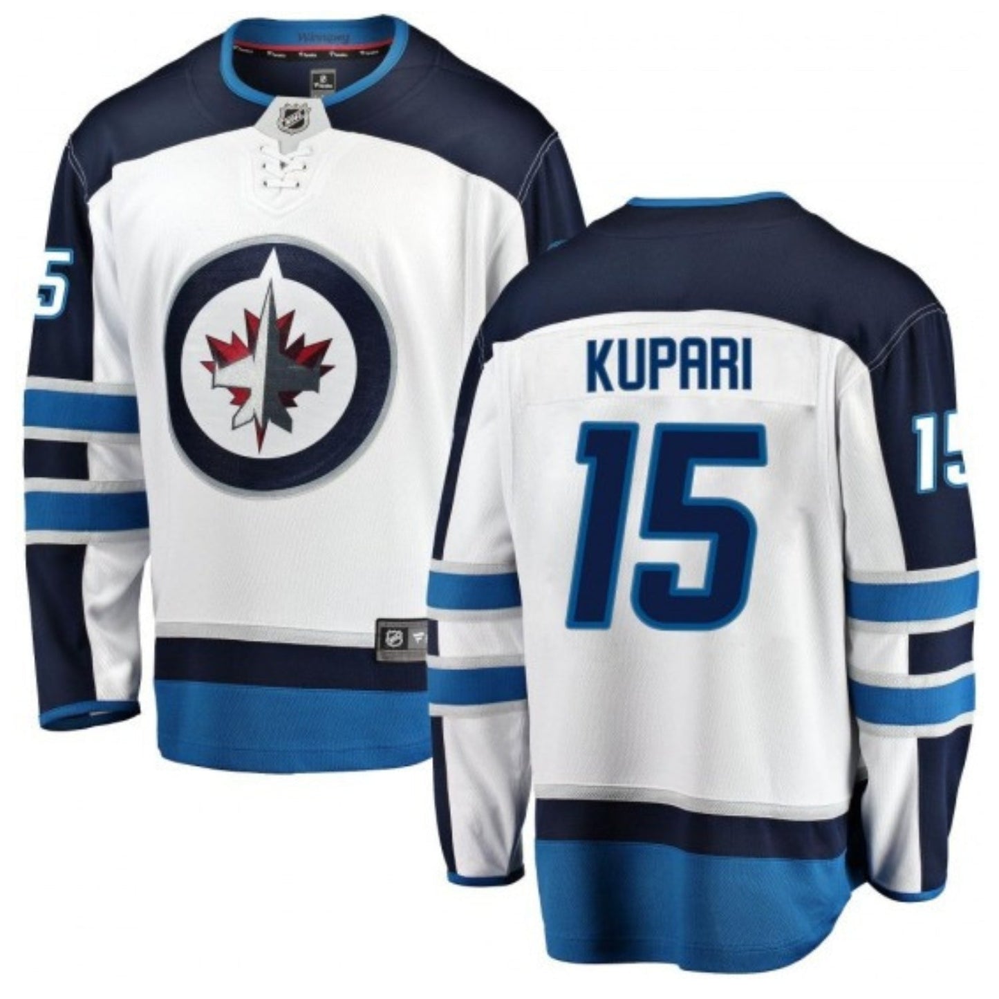 Hockey Rasmus Kupari Winnipeg Jets 15 Jersey