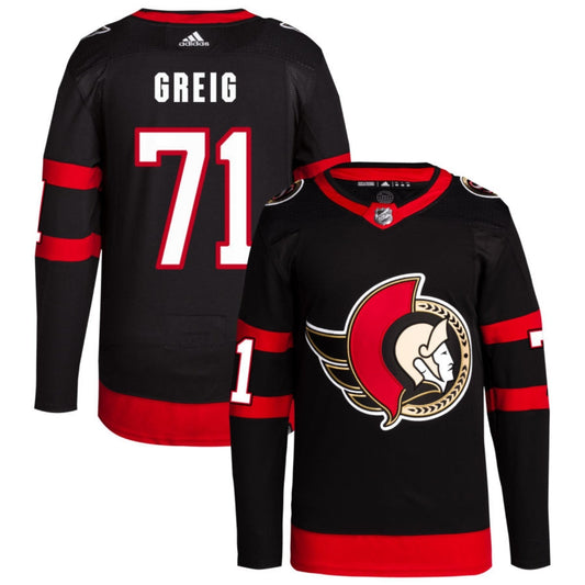 Hockey Ridly Greig Ottawa Senators 71 Jersey