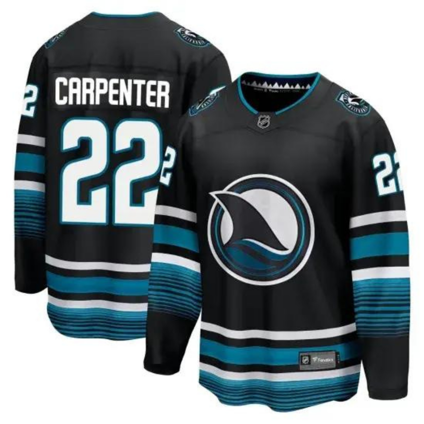 Hockey Ryan Carpenter San Jose Sharks 22 Jersey