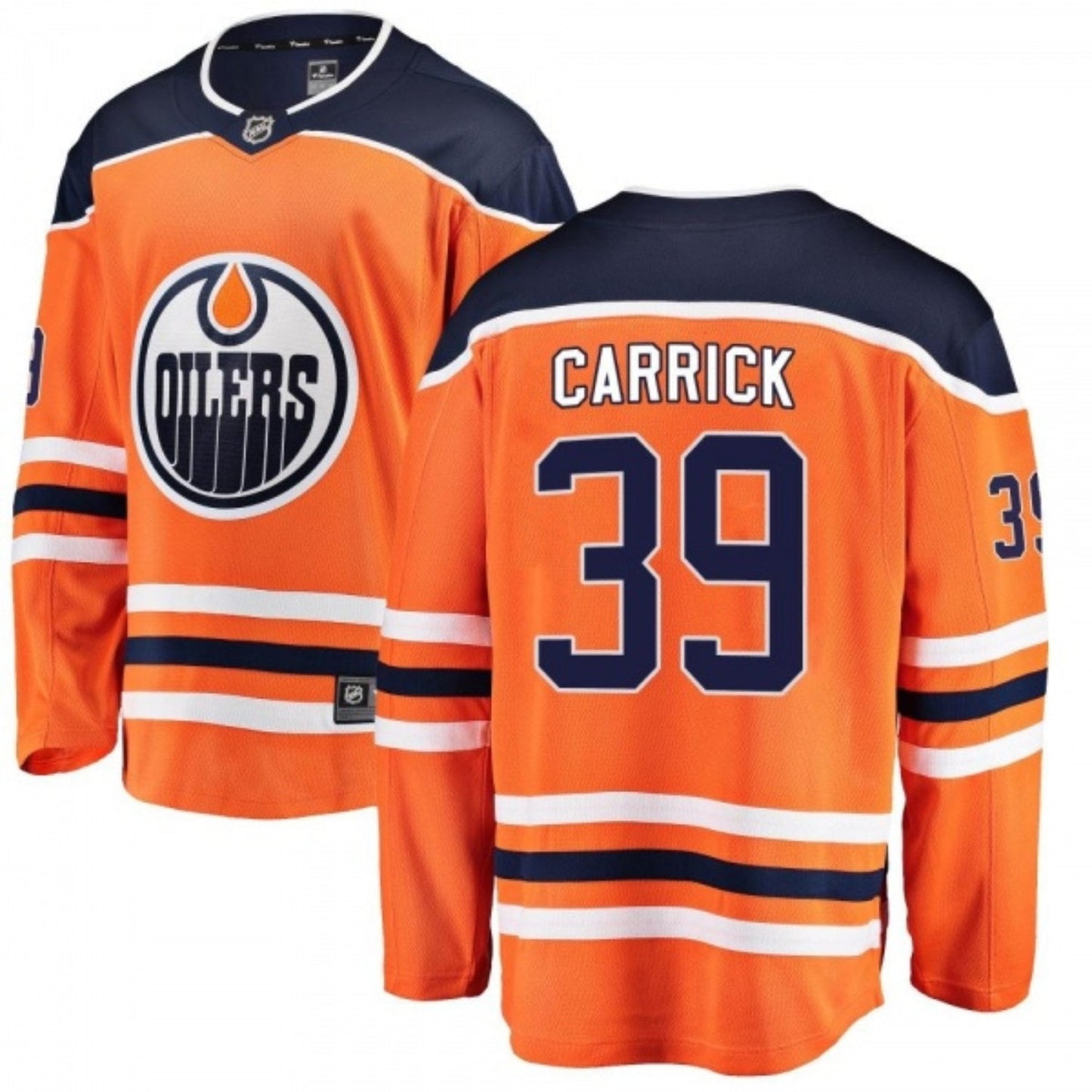 Hockey Sam Carrick Edmonton Oilers 39 Jersey