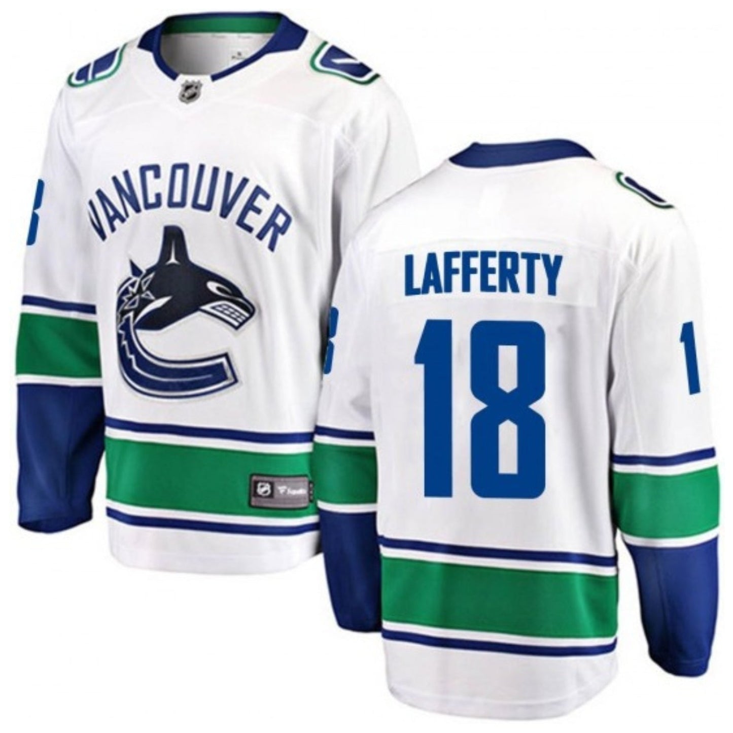 Hockey Sam Lafferty Vancouver Canucks 18 Jersey