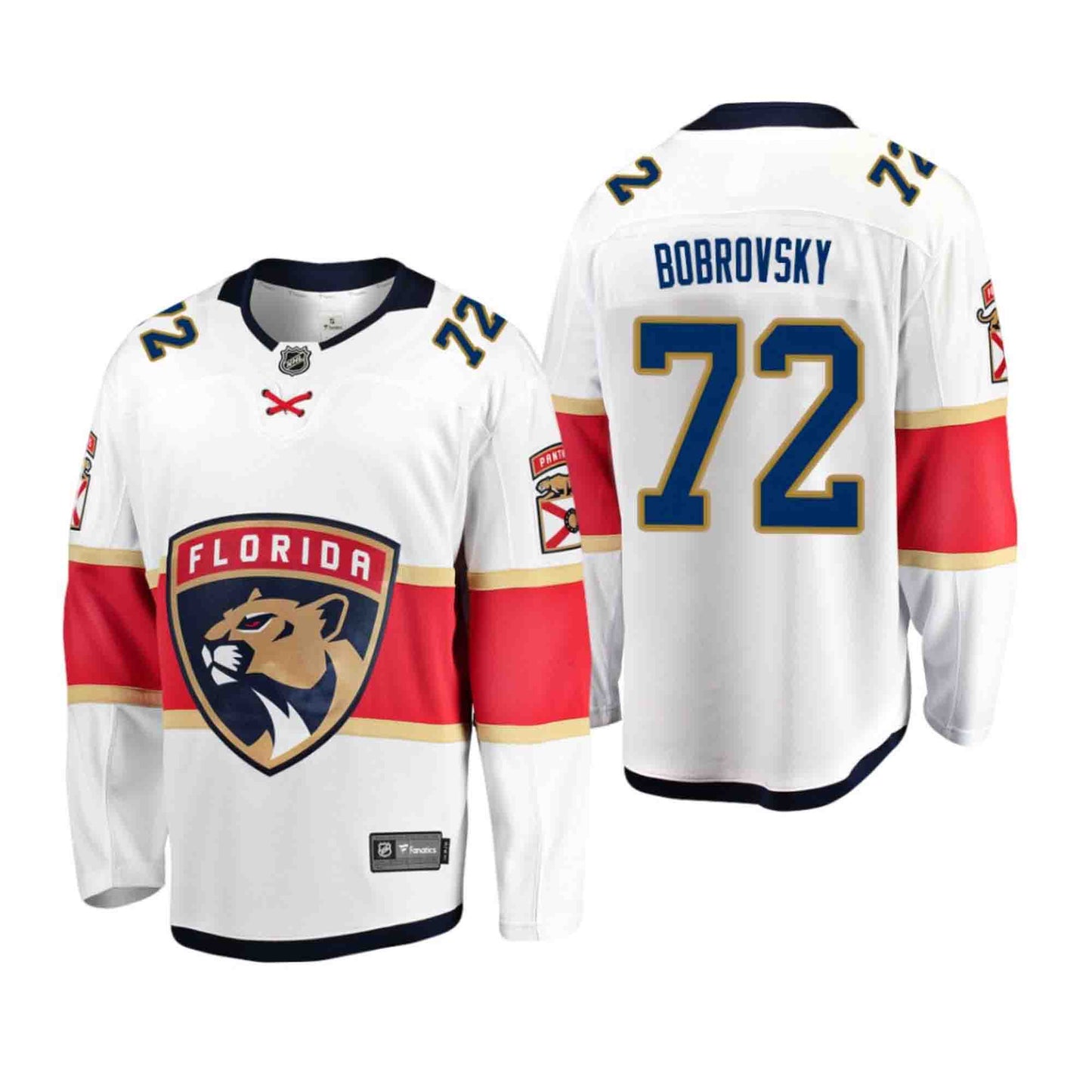 Hockey Sergei Bobrovsky Florida Panthers 72 Jersey