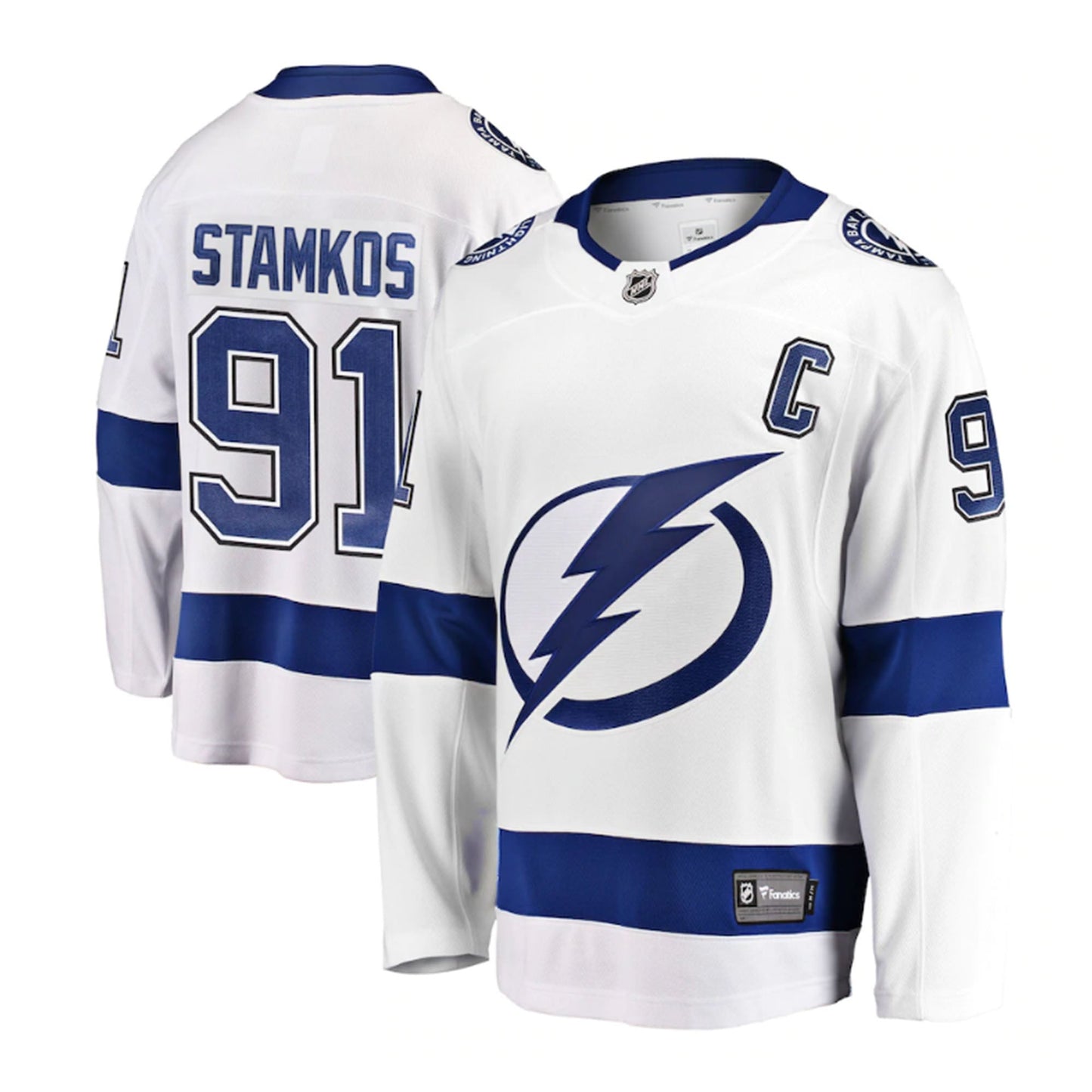 Hockey Steven Stamkos Lightning 91 Jersey