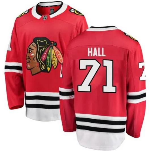 Hockey Taylor Hall Chicago Blackhawks 71 Jersey