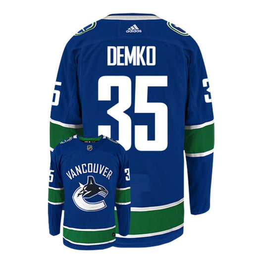 Hockey Thatcher Demko Vancouver Canucks 35 Jersey