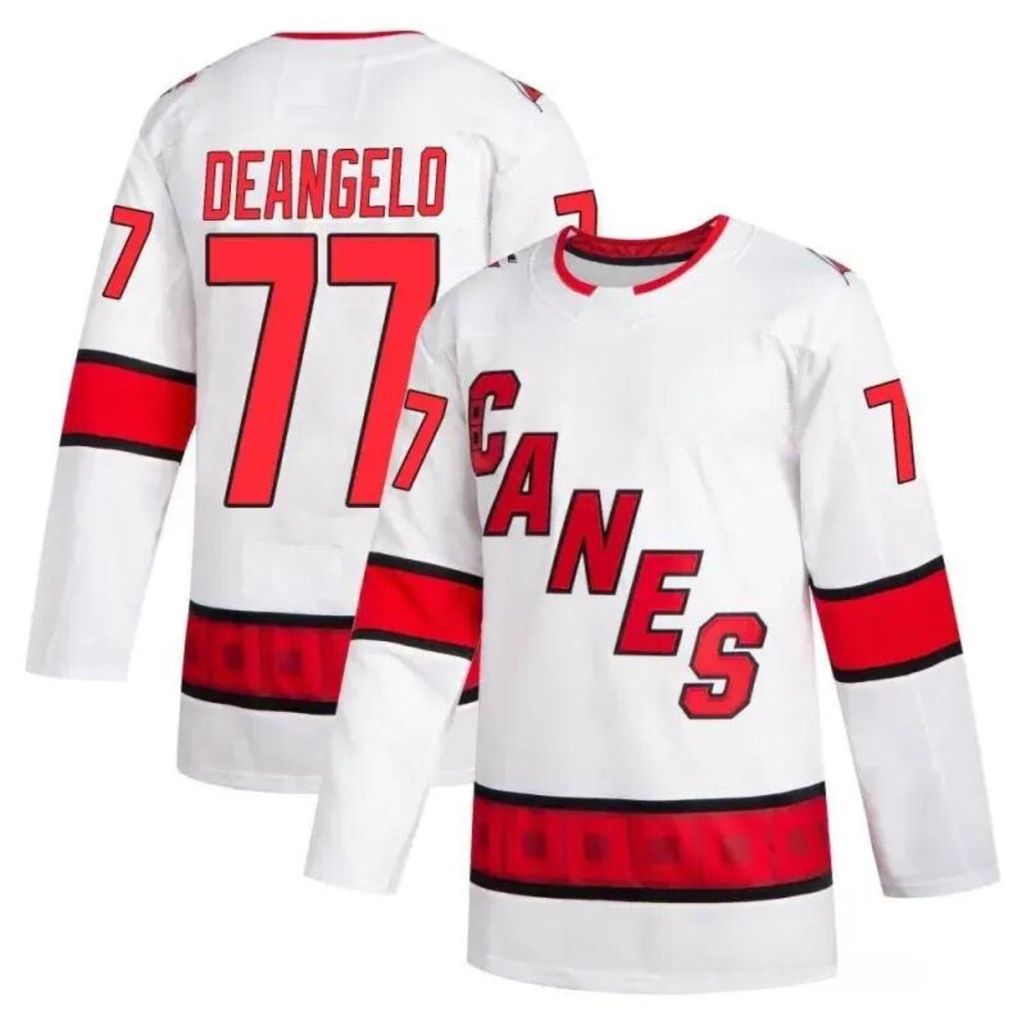 Hockey Tony DeAngelo Carolina Hurricanes 77 Jersey