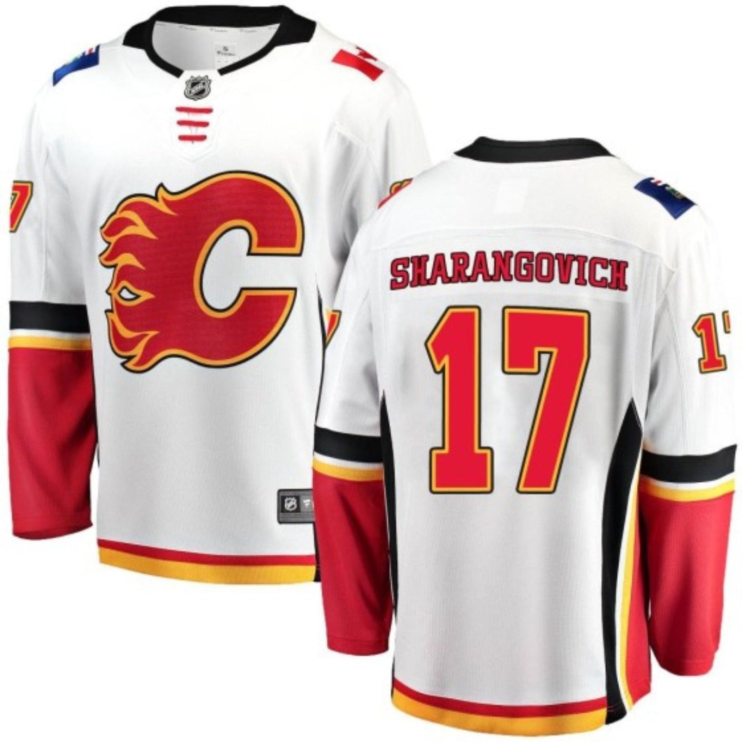 Hockey Yegor Sharangovich Calgary Flames 17 Jersey