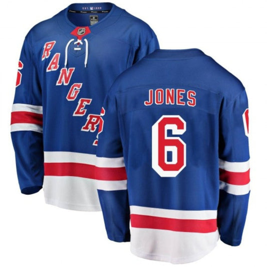 Hockey Zac Jones New York Rangers 6 Jersey