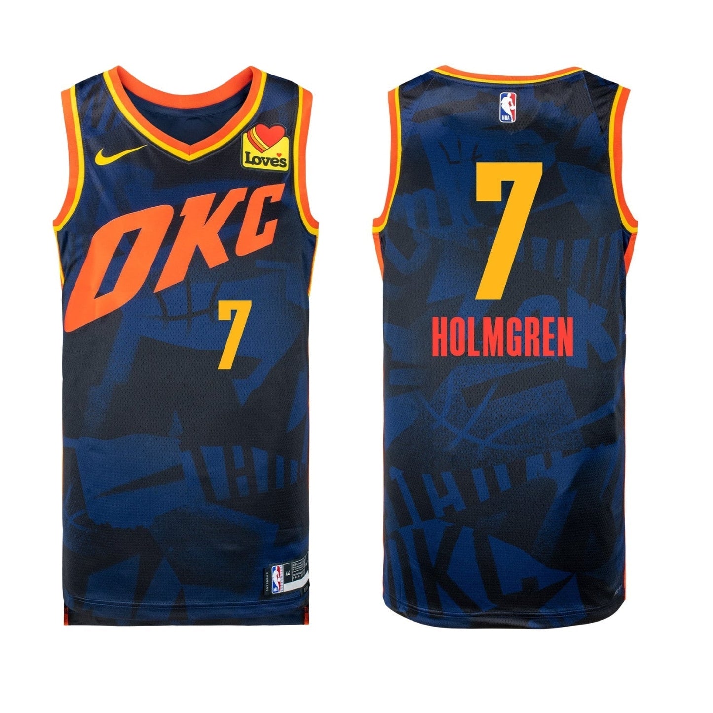 Chet Holmgren Oklahoma City Thunder 7 Jersey