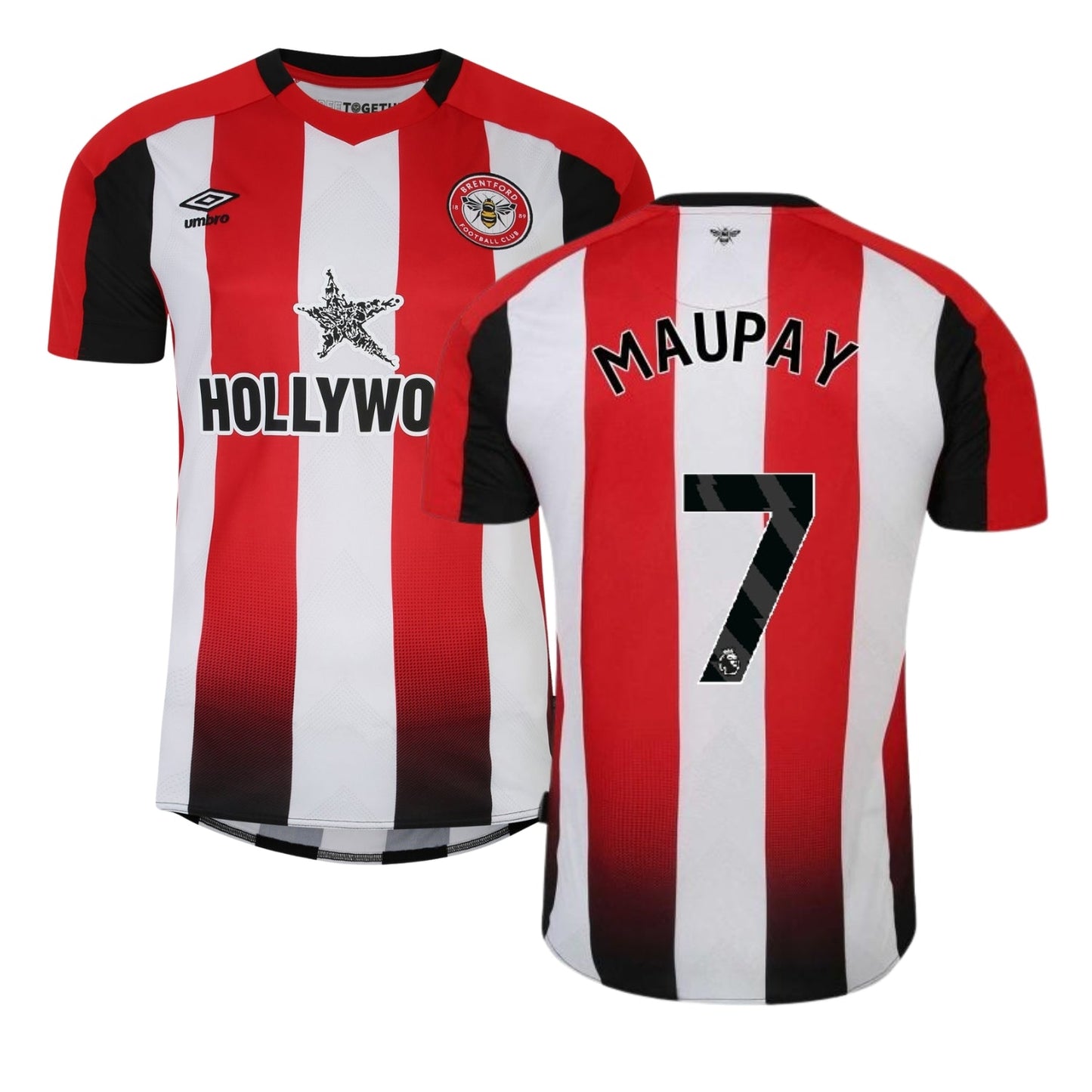 Neal Maupay Brentford 7 Jersey