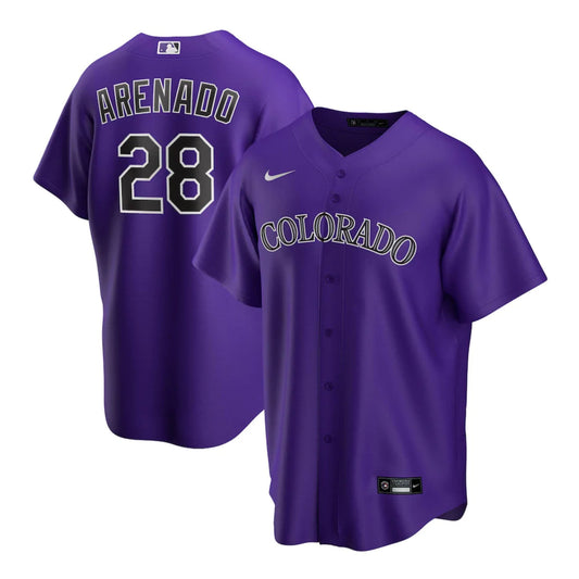 Baseball Nolan Arenado Colorado Rockies 28 Jersey