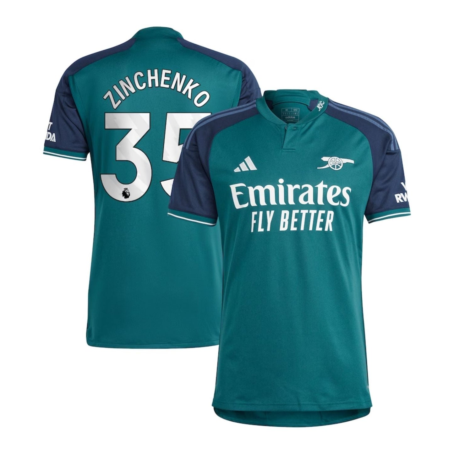 Olekesandr Zincherko Arsenal 35 Jersey