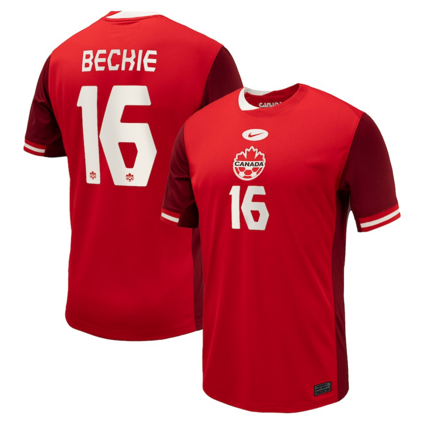 Olympic Janine Beckie Team Canada 16 Jersey