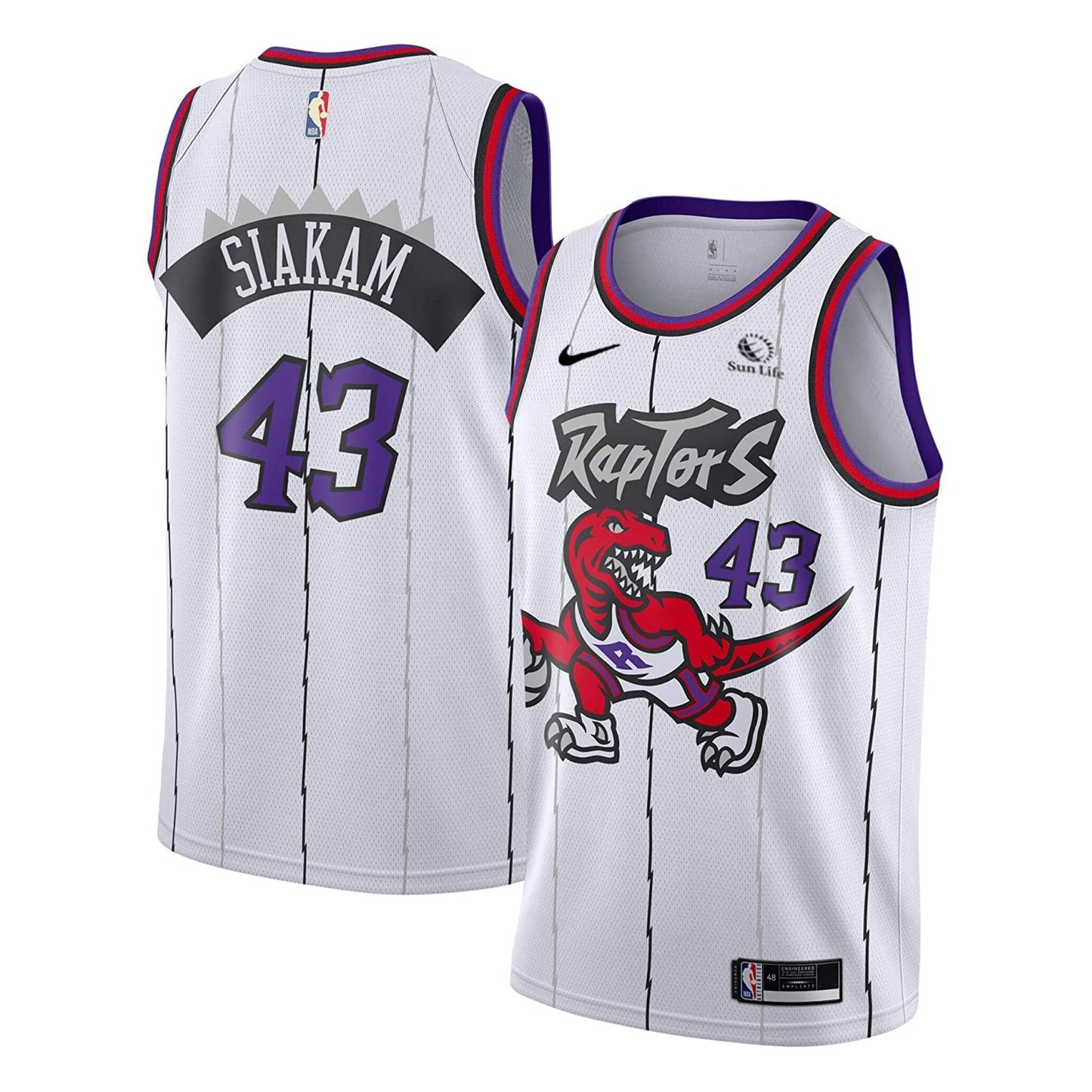 Basketball Pascal Siakam Toronto Raptors 43 Jersey