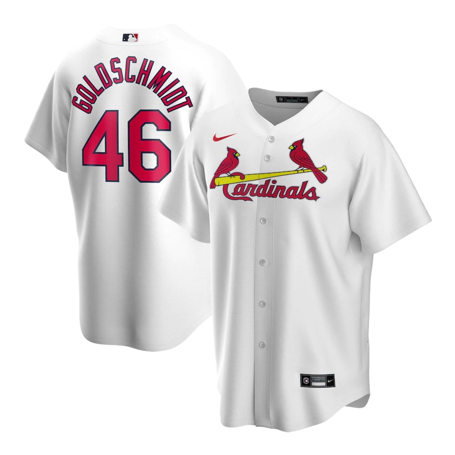 Baseball Paul Goldschmidt St. Louis Cardinals 46 Jersey