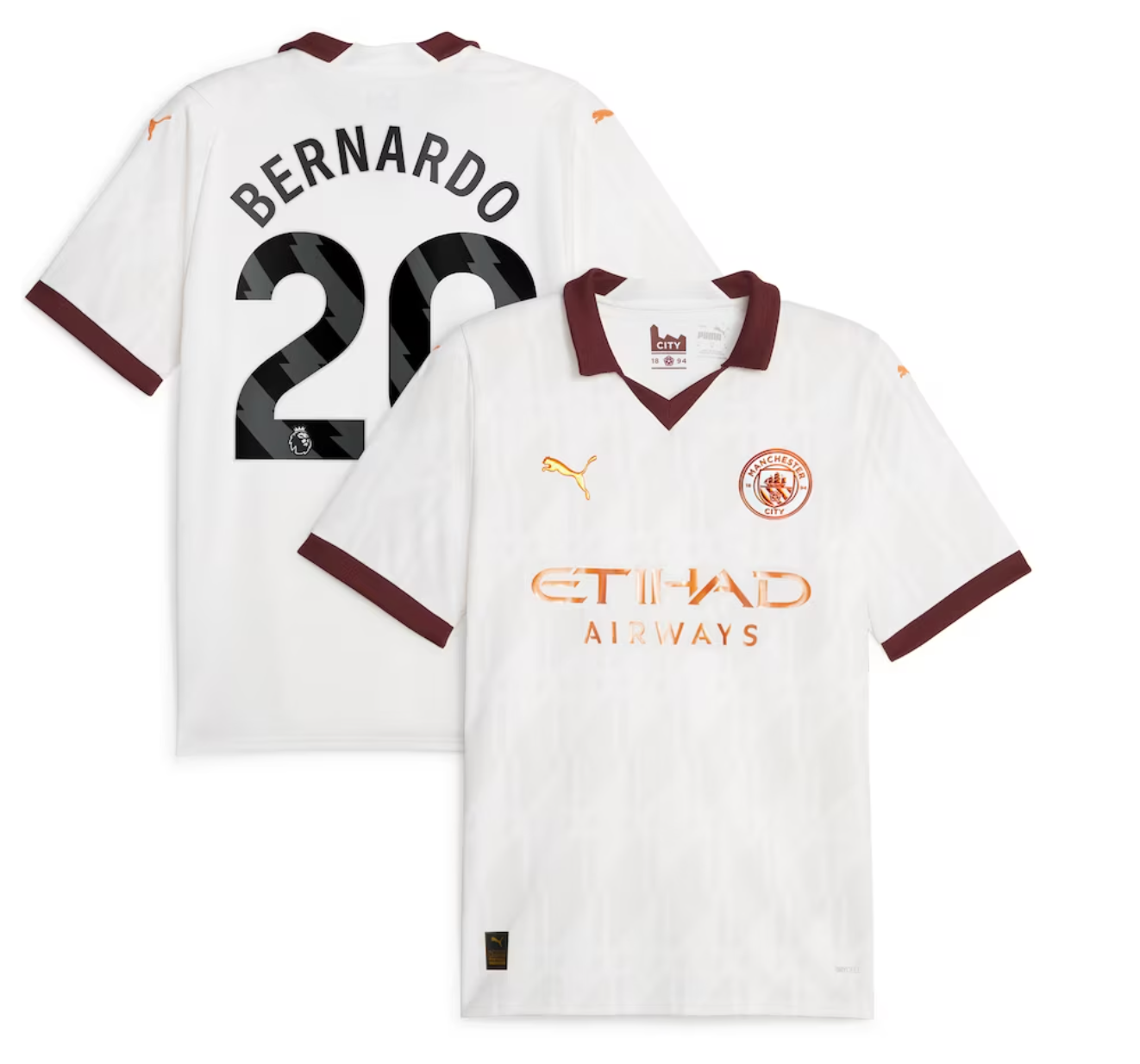 Bernardo Silva Manchester City 20 Jersey