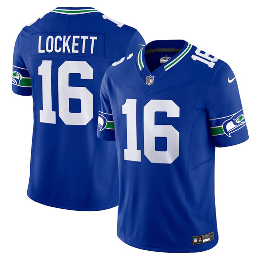 Football Seattle Seahawks Tyler Lockett Royal Vapor F.U.S.E. Limited Jersey