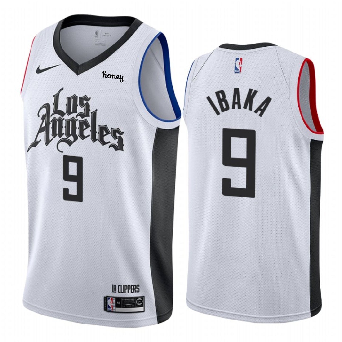 Basketball Serge Ibaka Los Angeles Clippers 9 Jersey