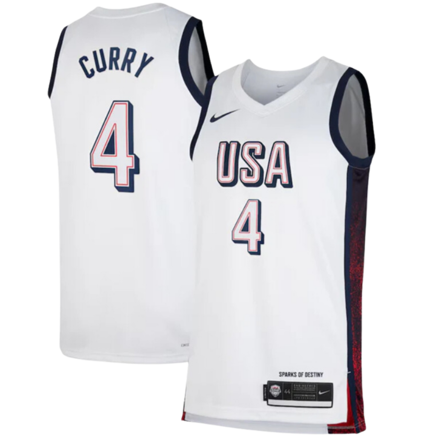 Stephen Curry Team USA 2024 Olympics Jersey