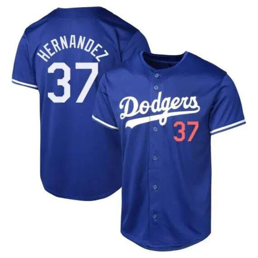 Teoscar Hernadez Los Angeles Dodgers Baseball 37 Jersey