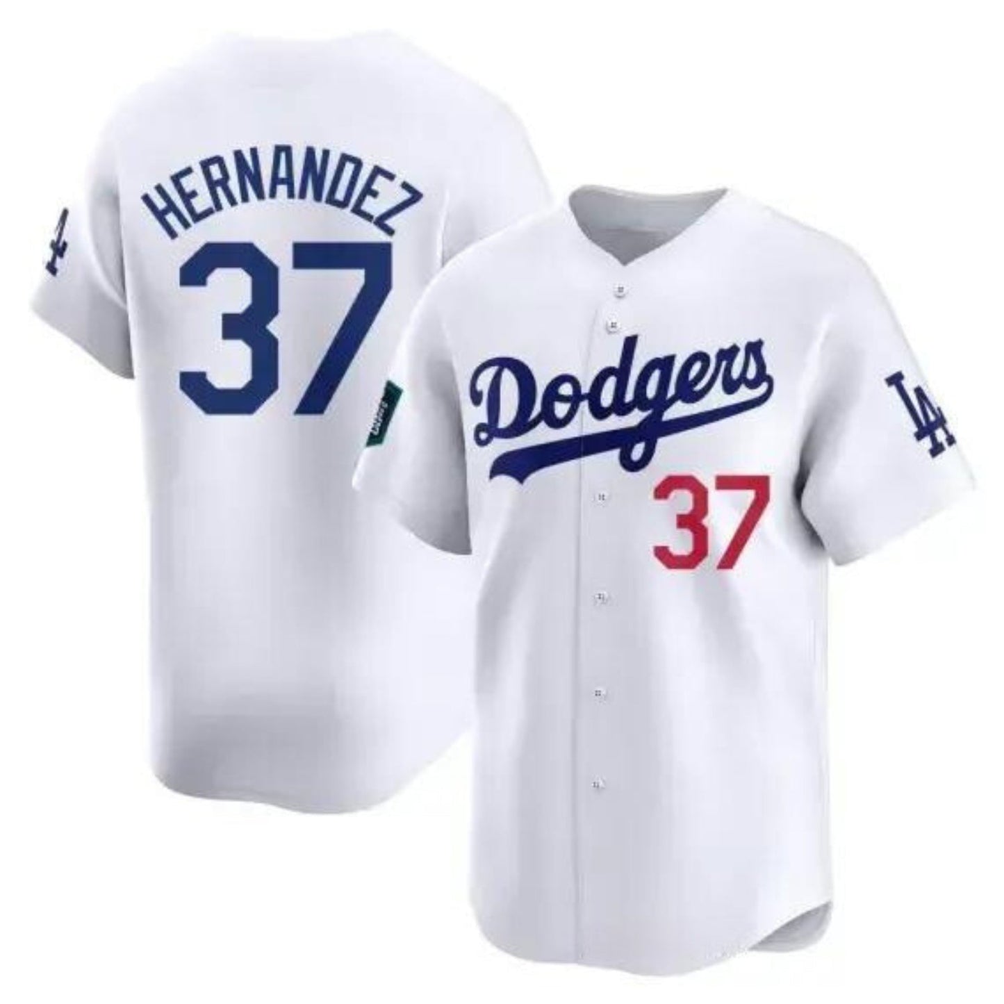 Teoscar Hernadez Los Angeles Dodgers Baseball 37 Jersey