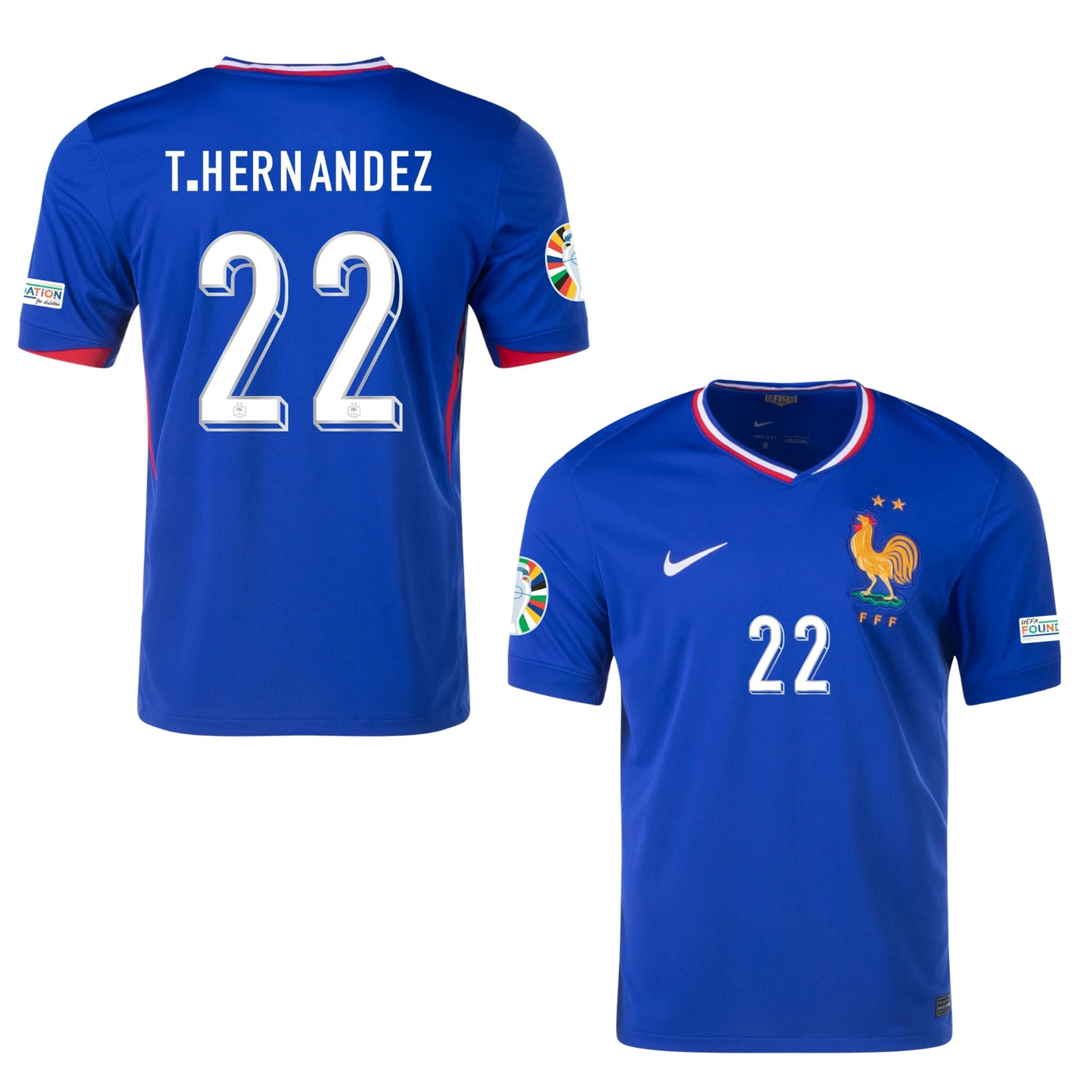 Theo Hernandez France 22 FIFA World Cup Jersey