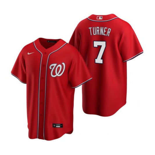 Baseball Trea Turner Washington Nationals 7 Jersey
