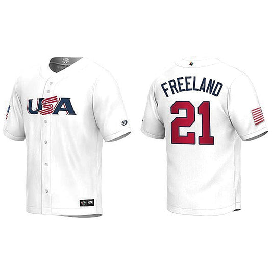 WBC Kyle Freeland USA 21 Jersey