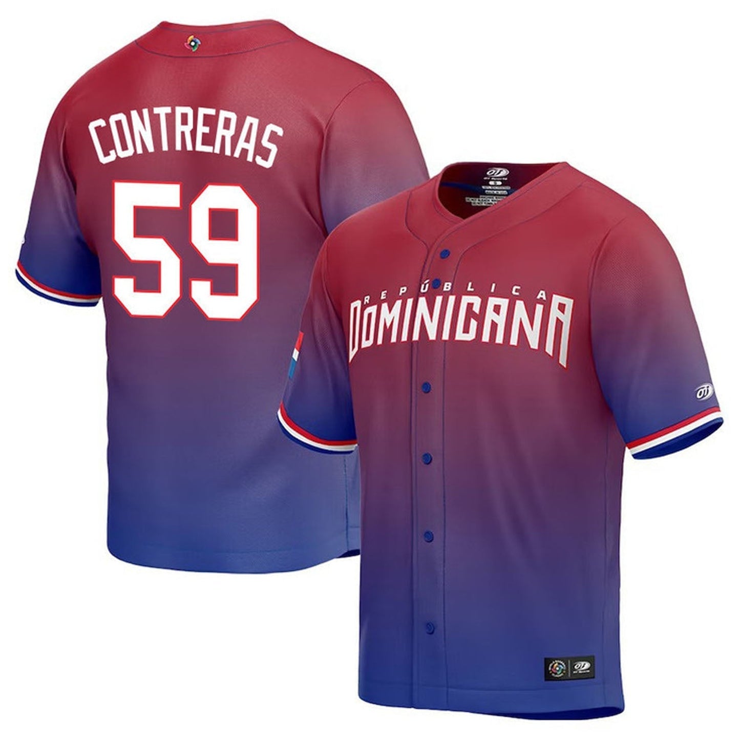 WBC Roansy Contreras Dominican Republic 59 Jersey