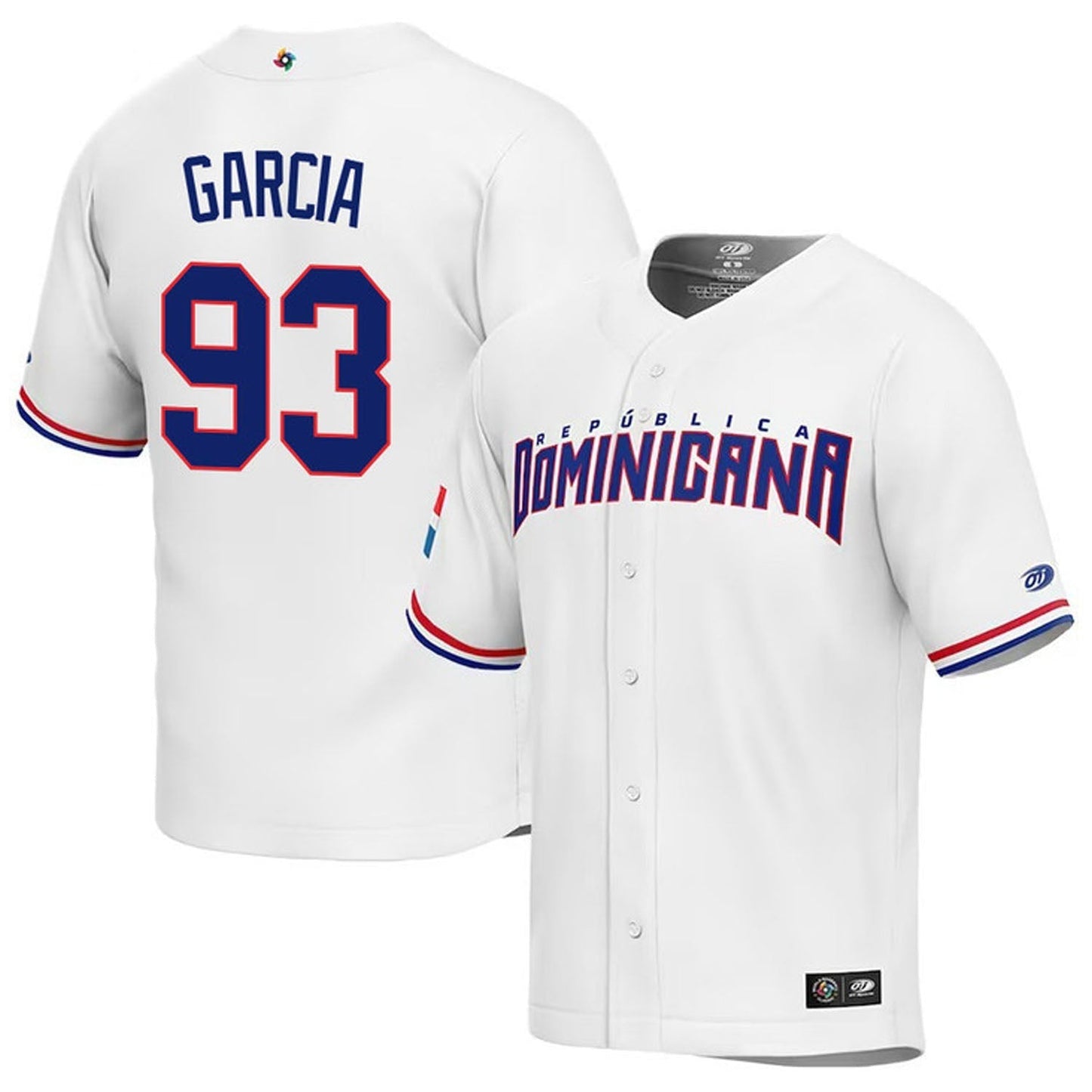WBC Yimi Garcia Dominican Republic 93 Jersey