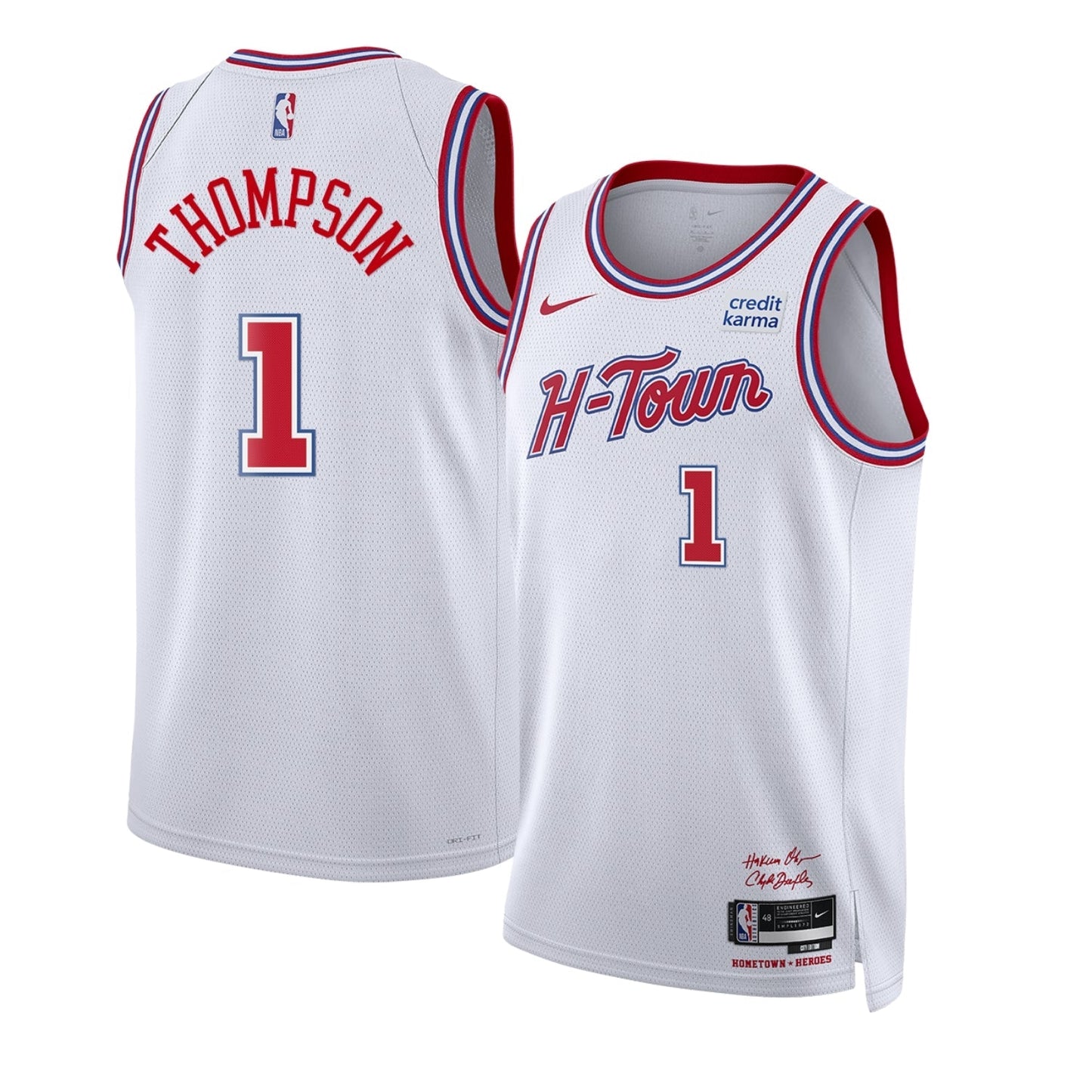 Basketball Amen Thompson Houston Rockets 1 Jersey