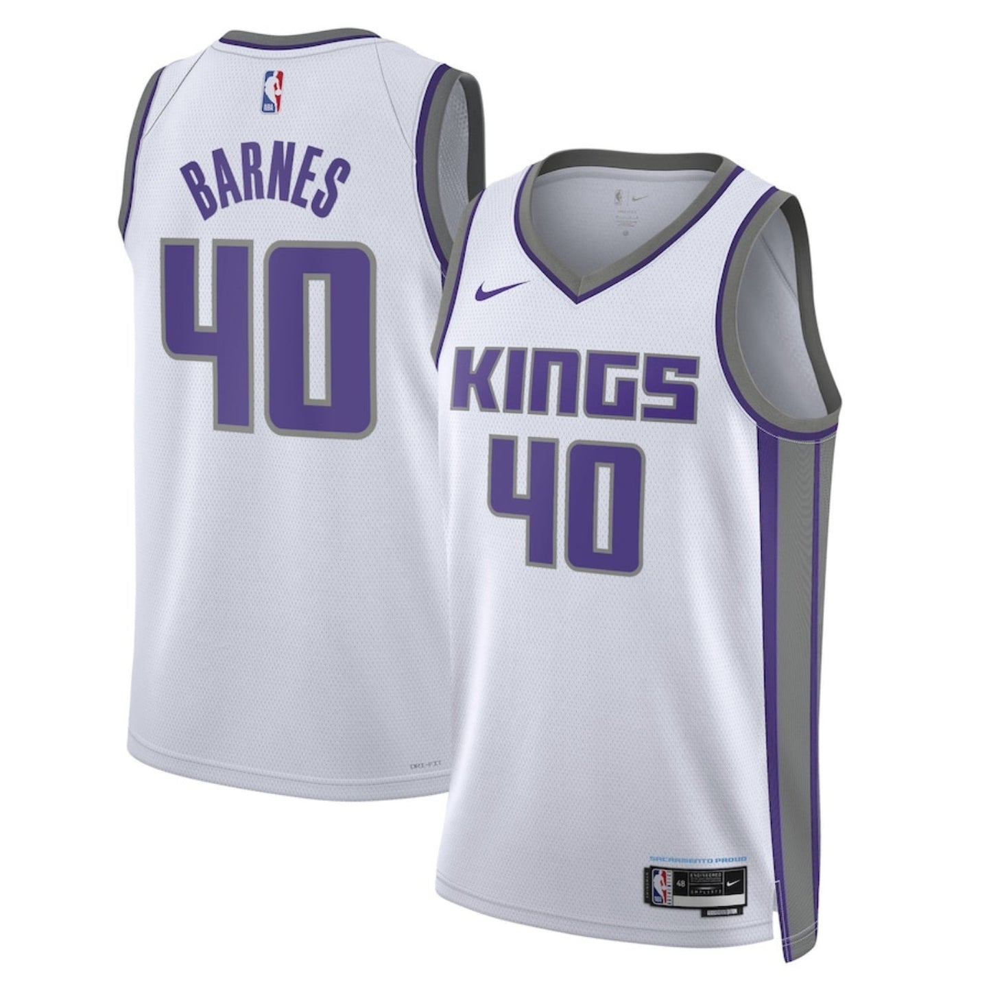 Basketball Harrison Barnes Sacramento Kings 40 Jersey