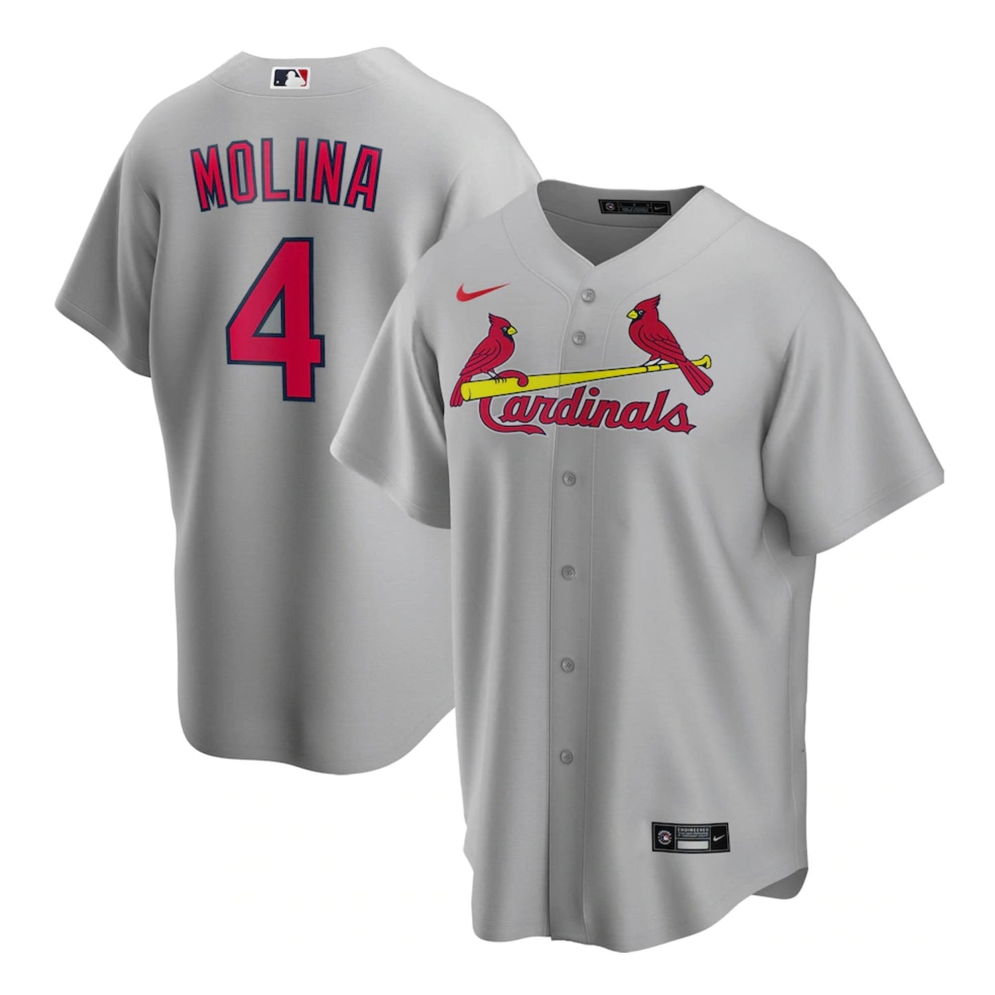 Baseball Yadier Molina St. Louis Cardinals 4 Jersey