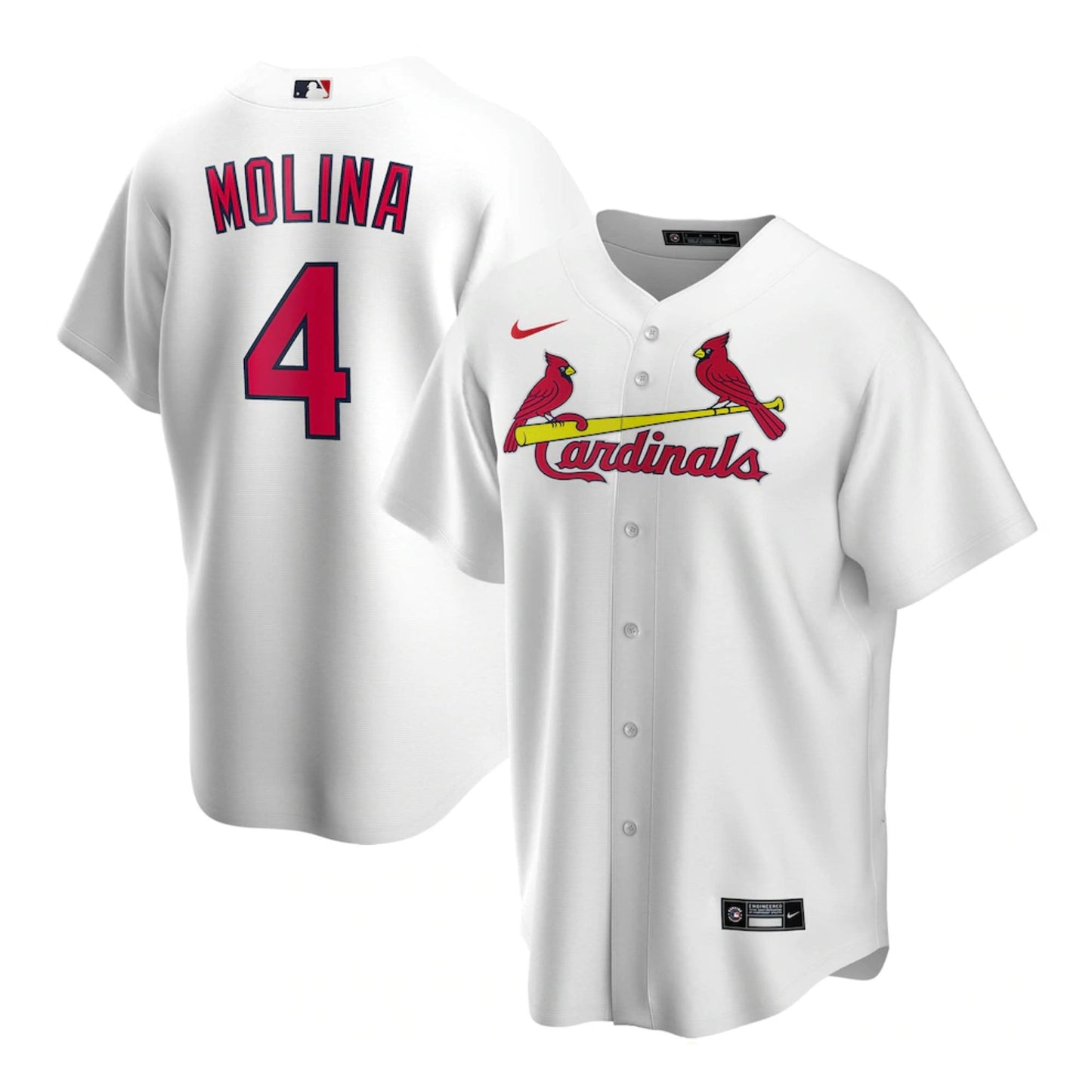 Baseball Yadier Molina St. Louis Cardinals 4 Jersey